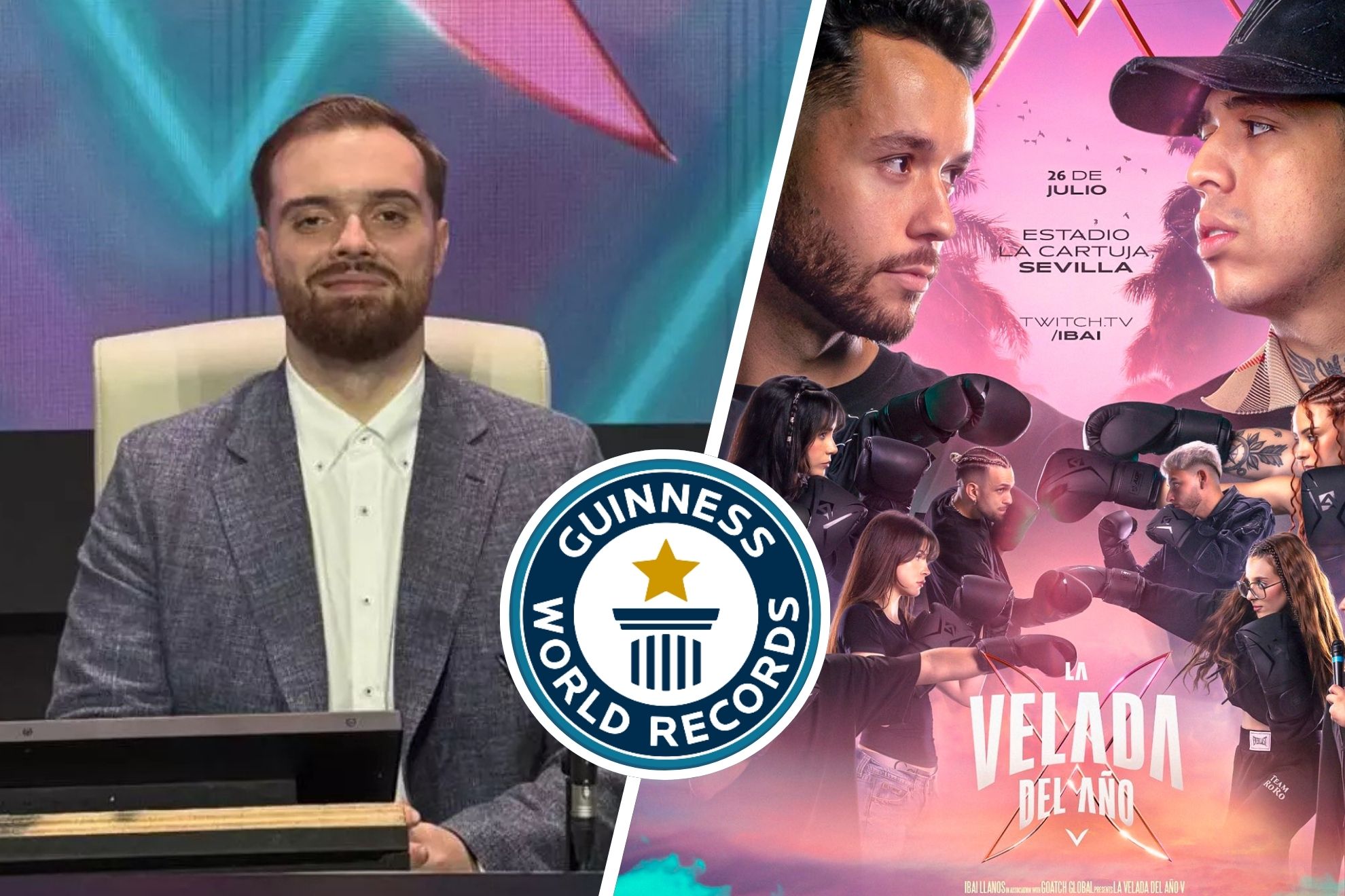 El Récord Guinness que Ibai Llanos podría estar planeando romper en La ...