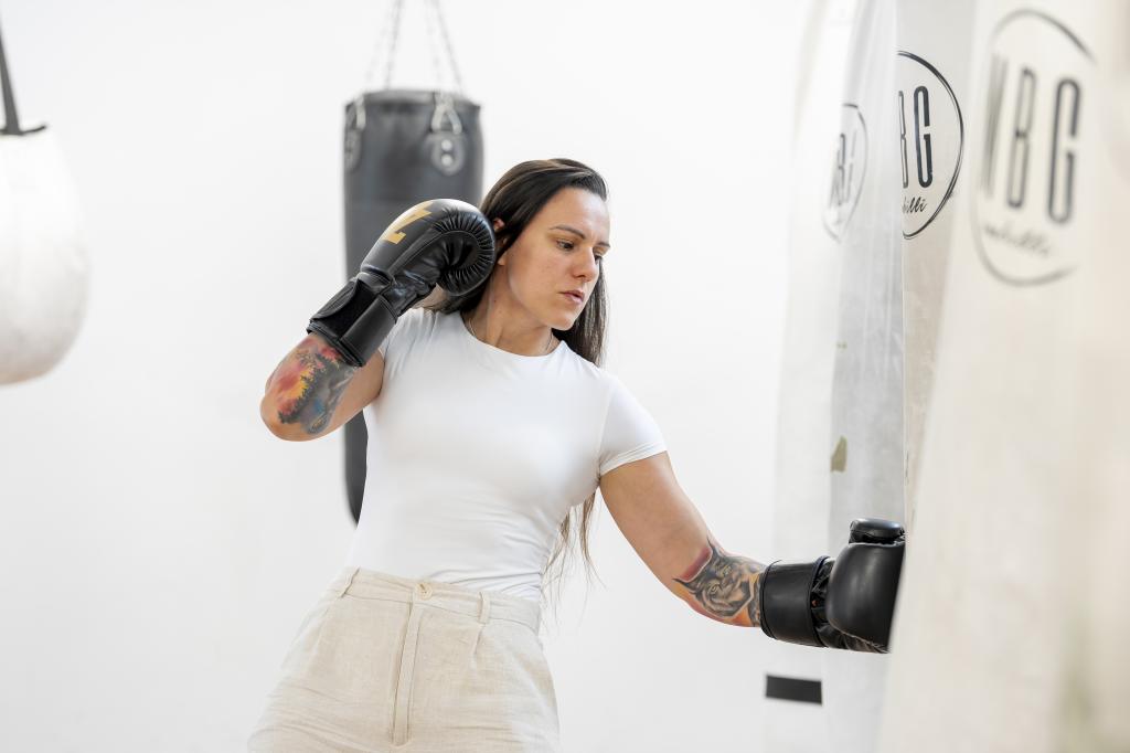 Entrevista con Joana Pastrana, en su gimnasio Distrito Zero Boxing Club.