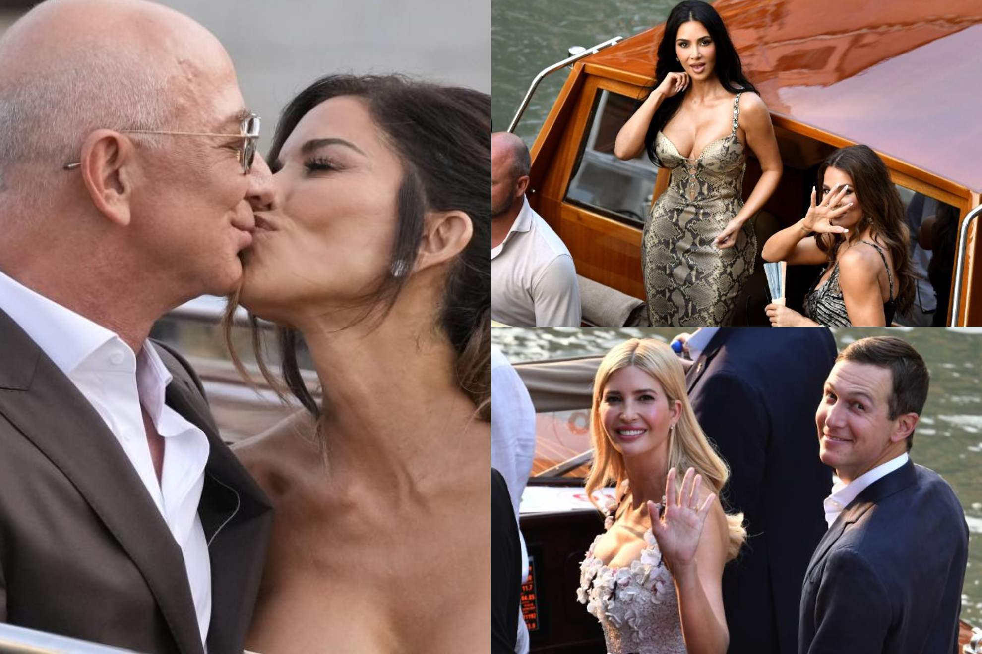 Lujo total en la boda de Jeff Bezos y Lauren Sánchez en Venecia: Kim  Kardashian destaca entre los invitados, image size:1980x1320