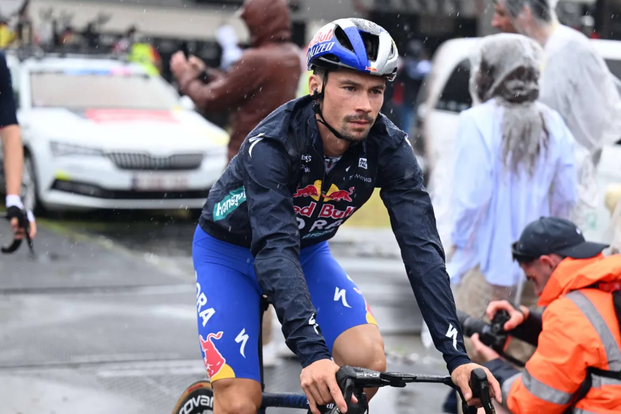 Primoz Roglic, en el Tour de Francia 2025.