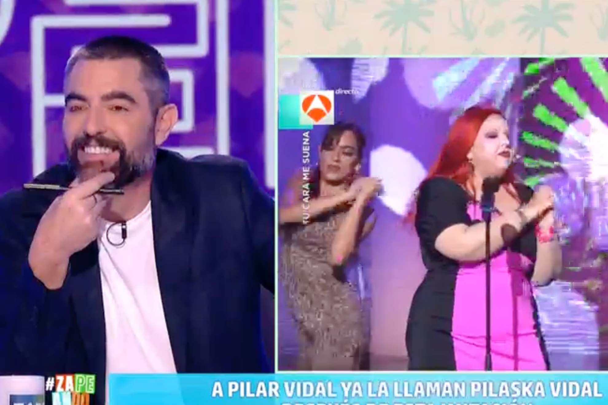 Dani Mateo, en 'Zapeando'