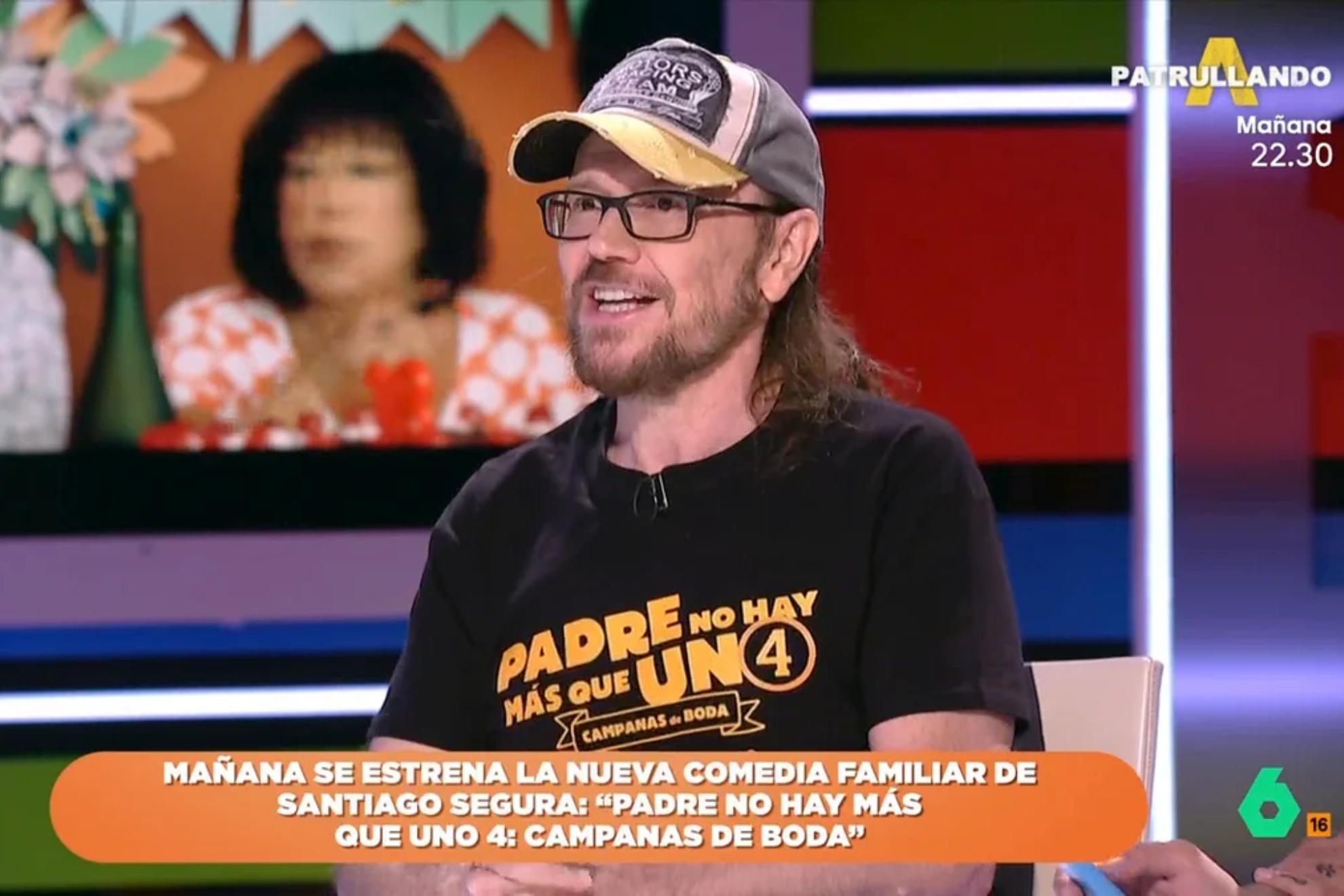 Santiago Segura, en 'Zapeando'