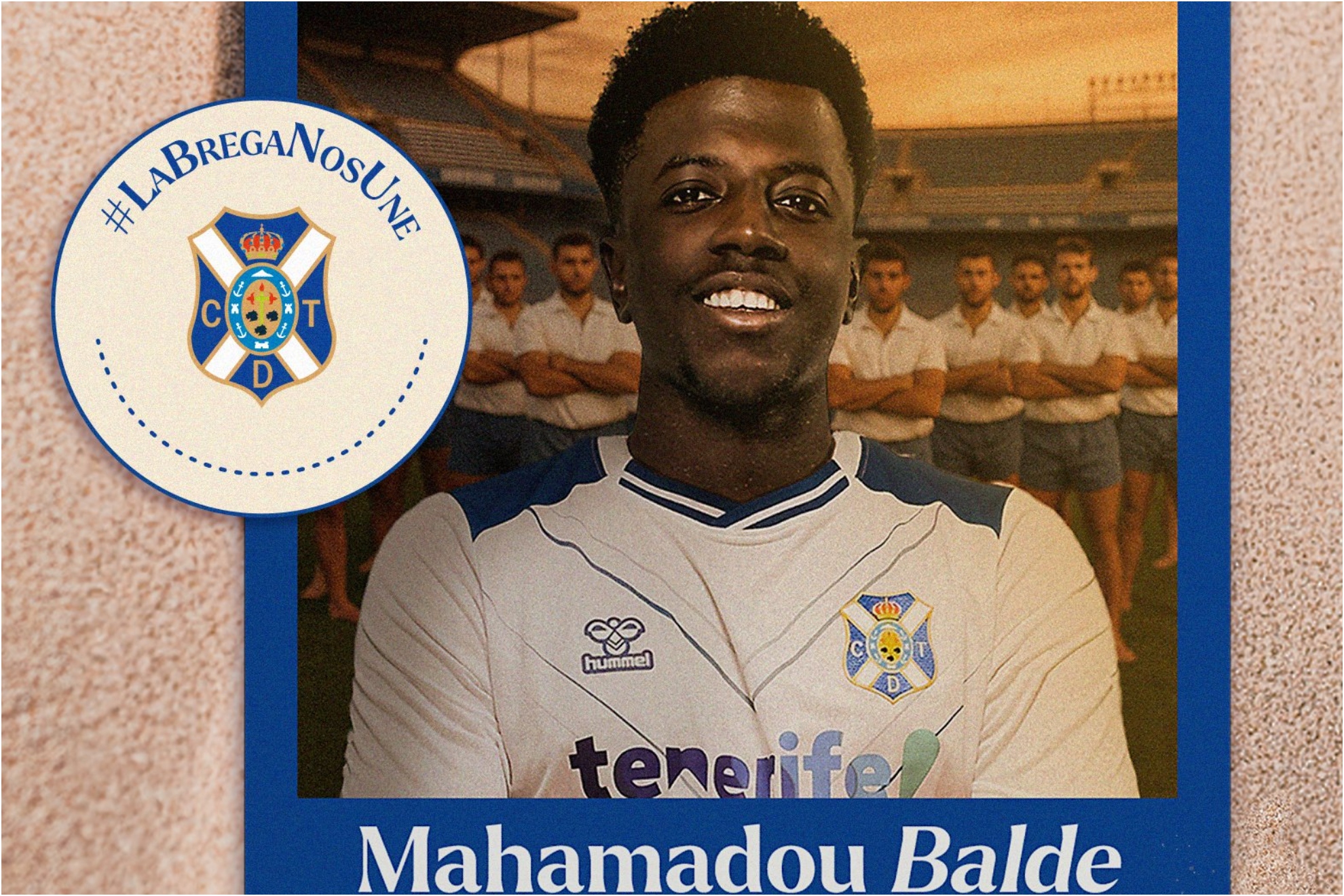 Mahamadou Balde, nuevo jugador del Tenerife