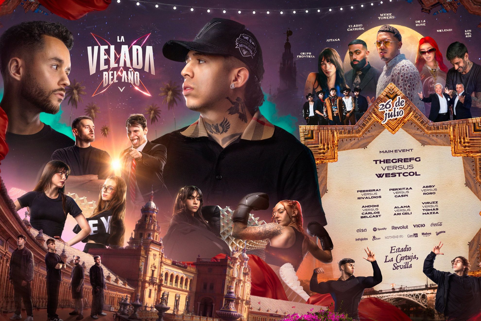 Velada del Año 5 de Ibai Llanos: todos los combates, orden, actuaciones ...