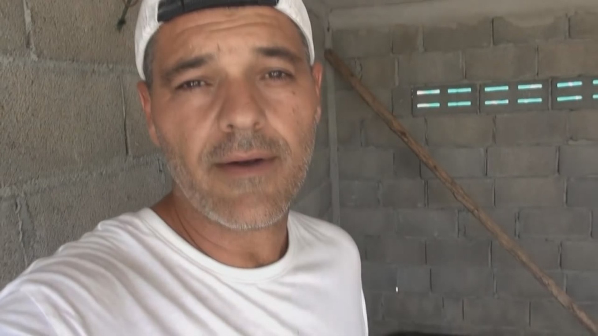 El reptil ha mordido al presentador en la mano.