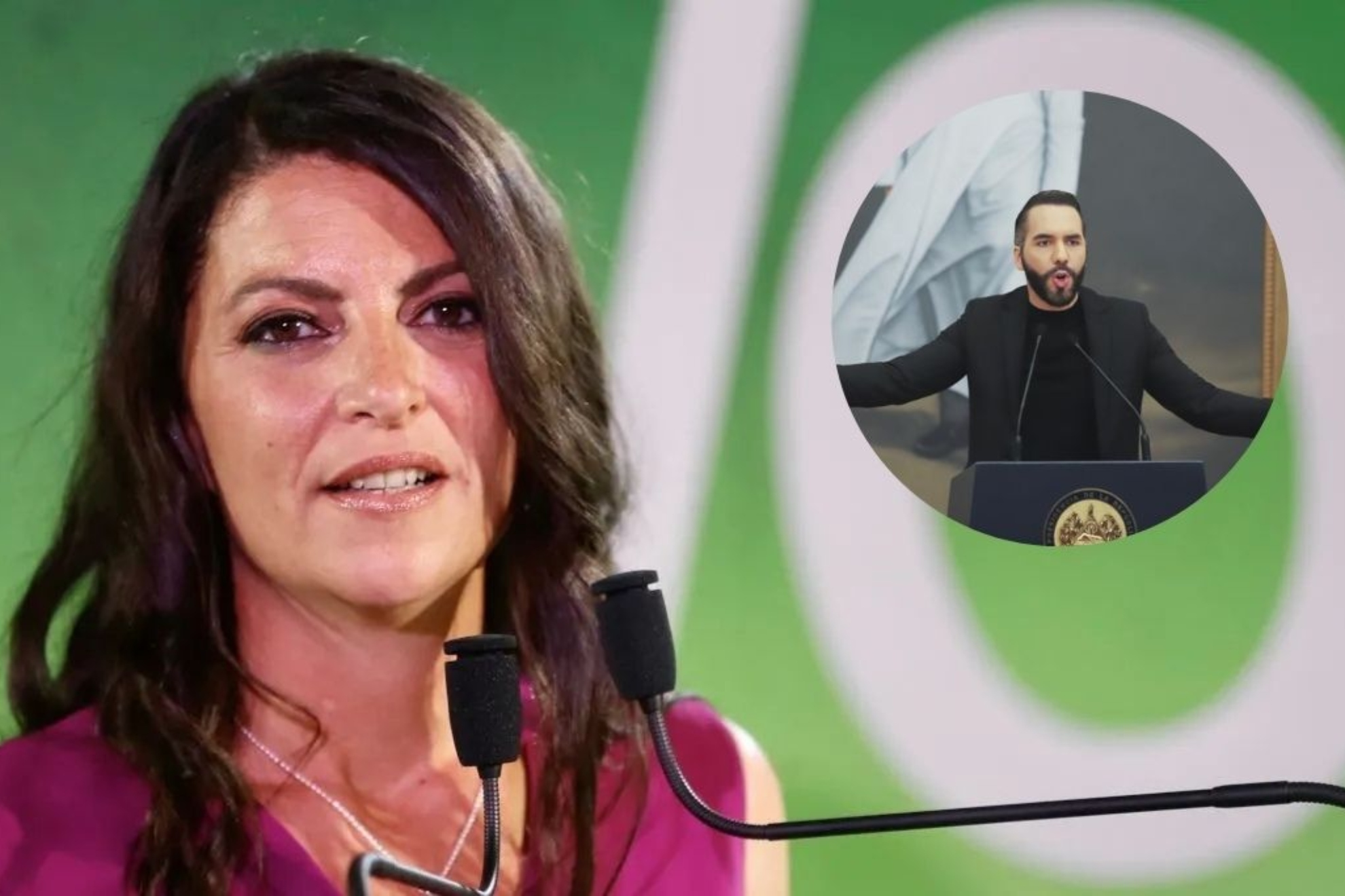 Macarena Olona y Bukele