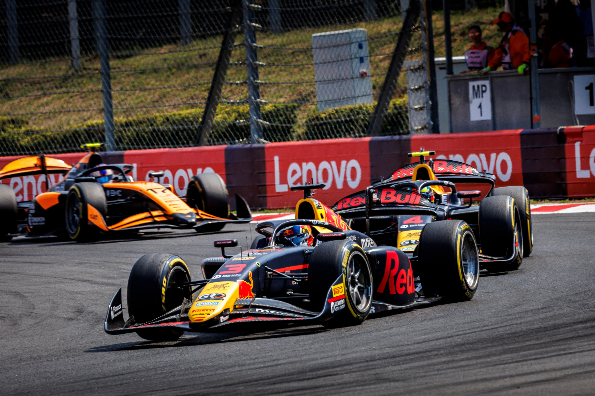 Martí, en la carrera.