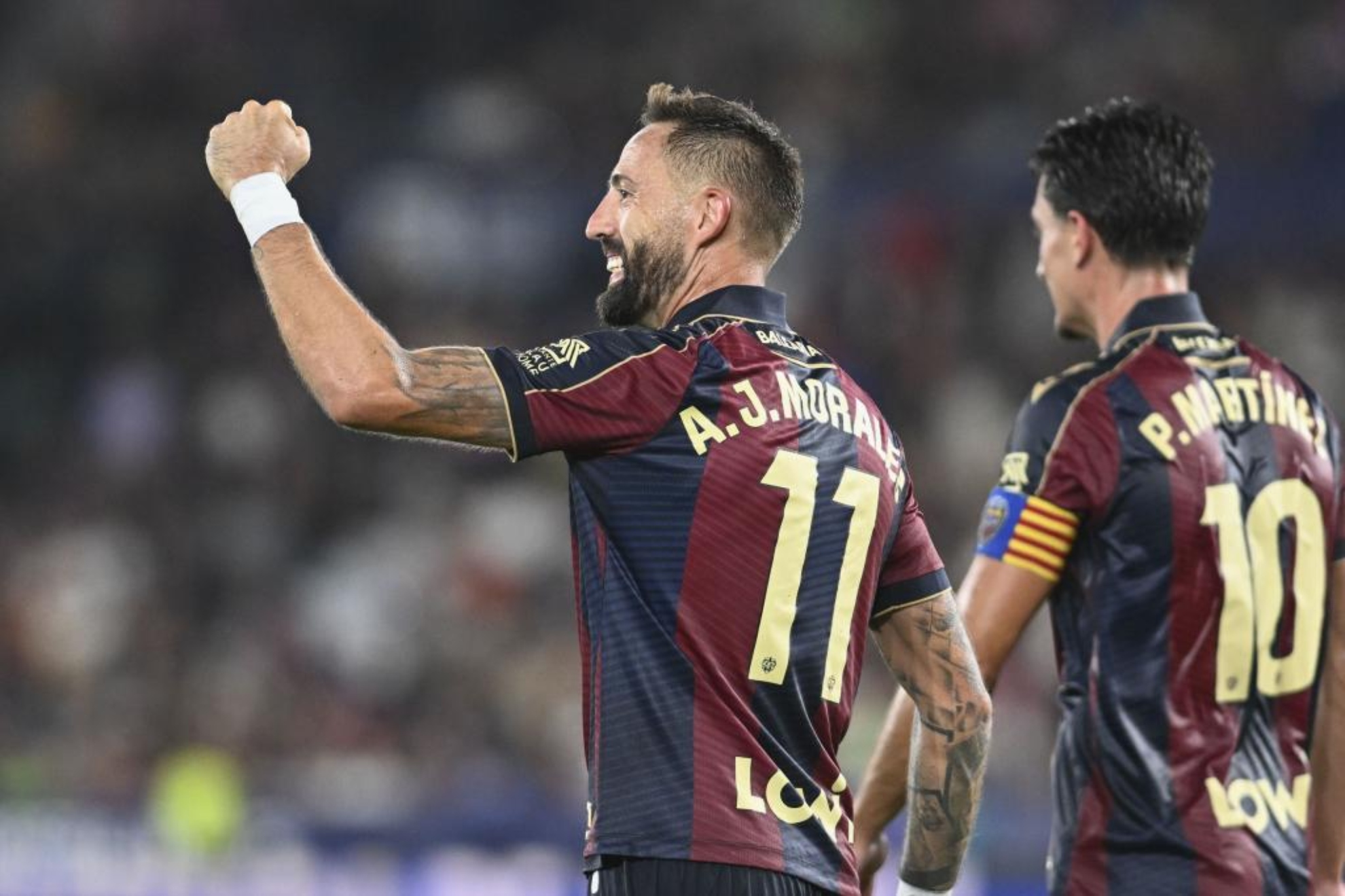 Morales recupera el registro de goleador más veterano del Levante en ...