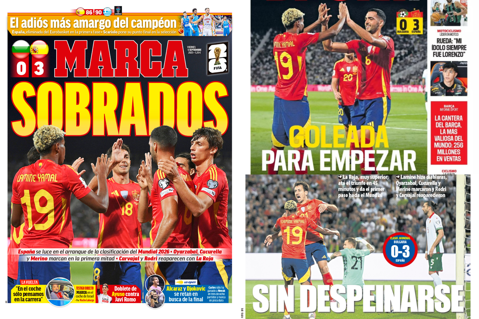 Las portadas del día
