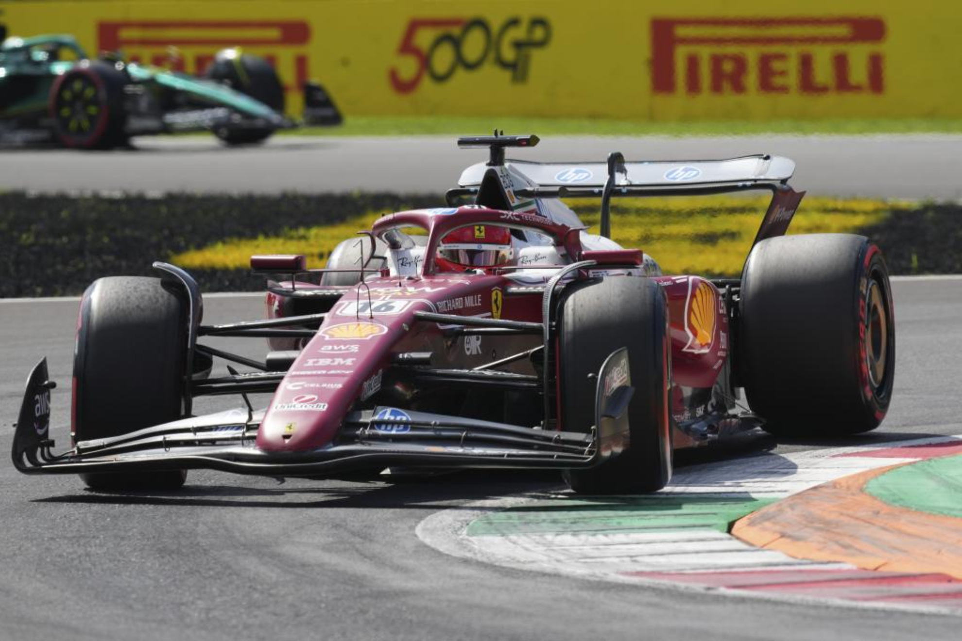 Ferrari vuela, Sainz y Alonso dan la talla en Monza, image size:1980x1320