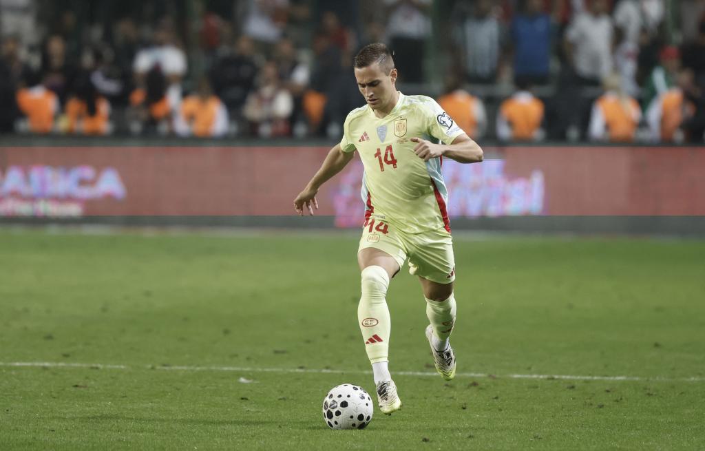 De Frutos, en su estreno con la selección española