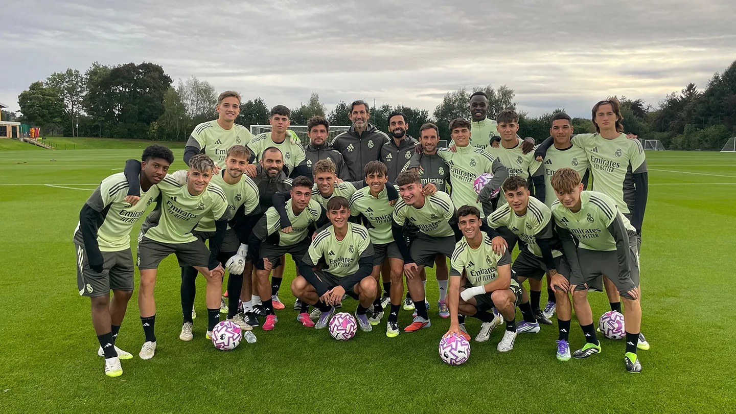 Los hombres de Arbeloa antes de su debut en la 'Premier'