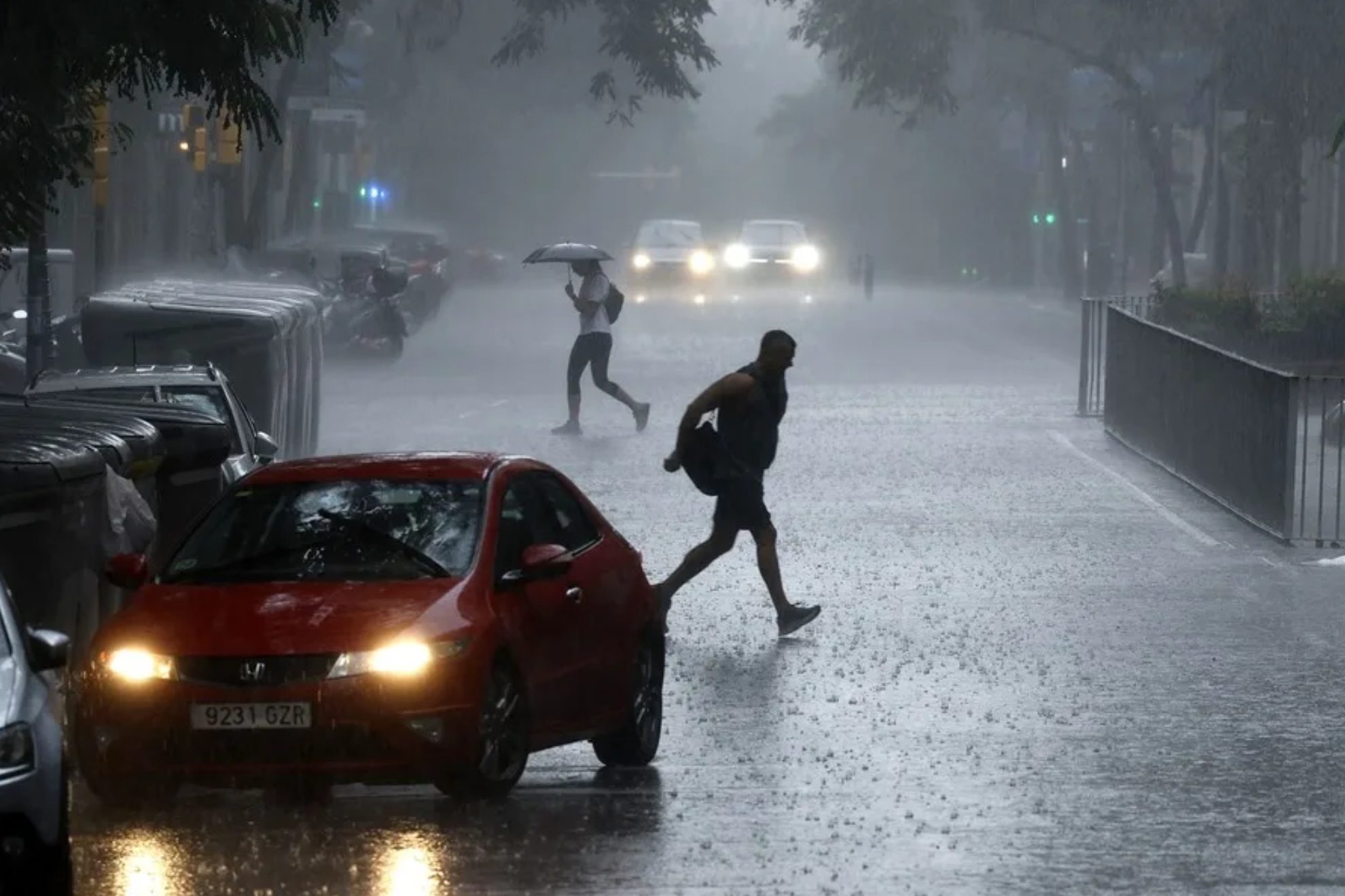 Tormentas muy fuertes en España. EFE