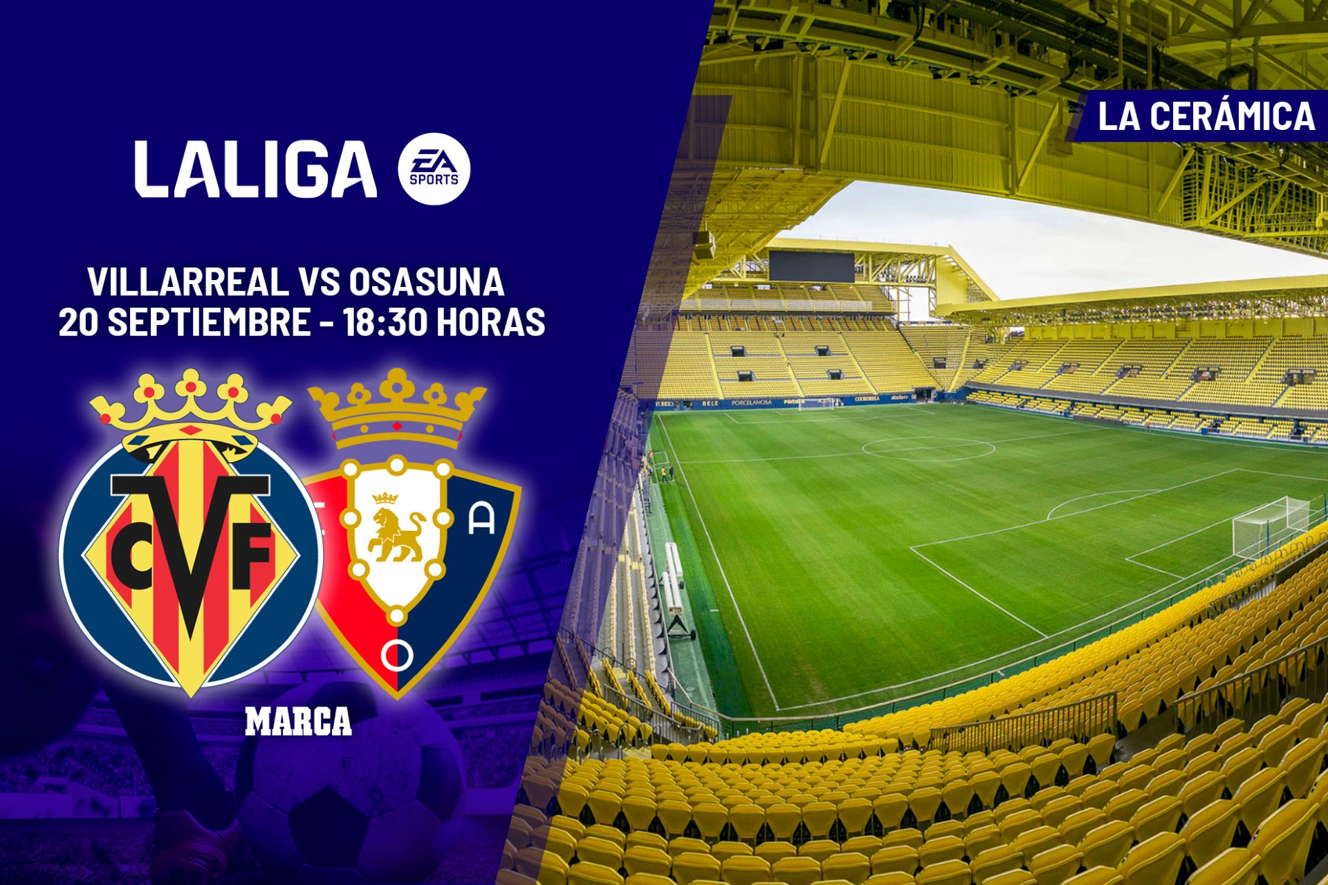 Villarreal - Osasuna: a qué hora y dónde ver en TV el partido de LaLiga ...