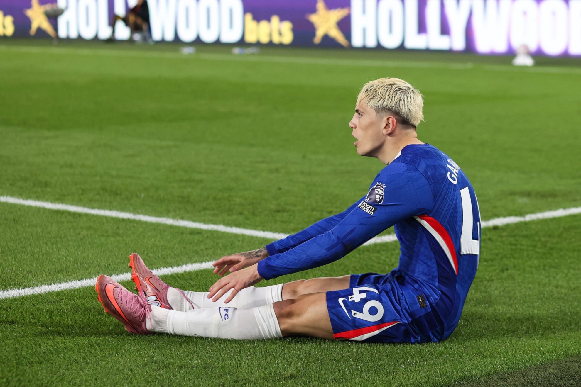 Alejandro Garnacho, con el Chelsea.