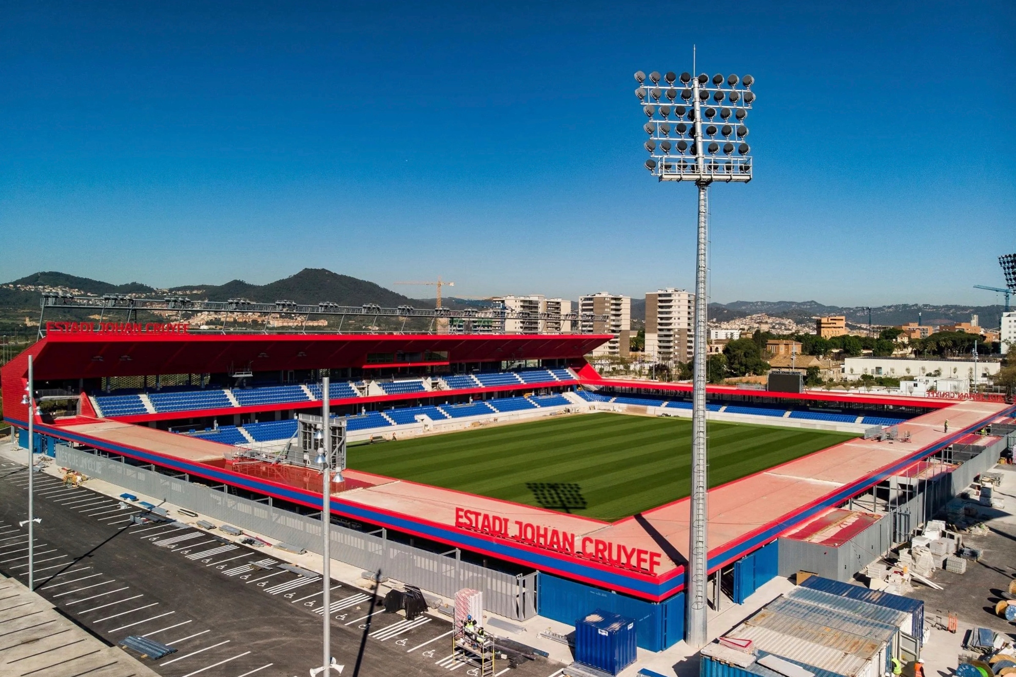 Vista del Estadi Johan Cruyff.