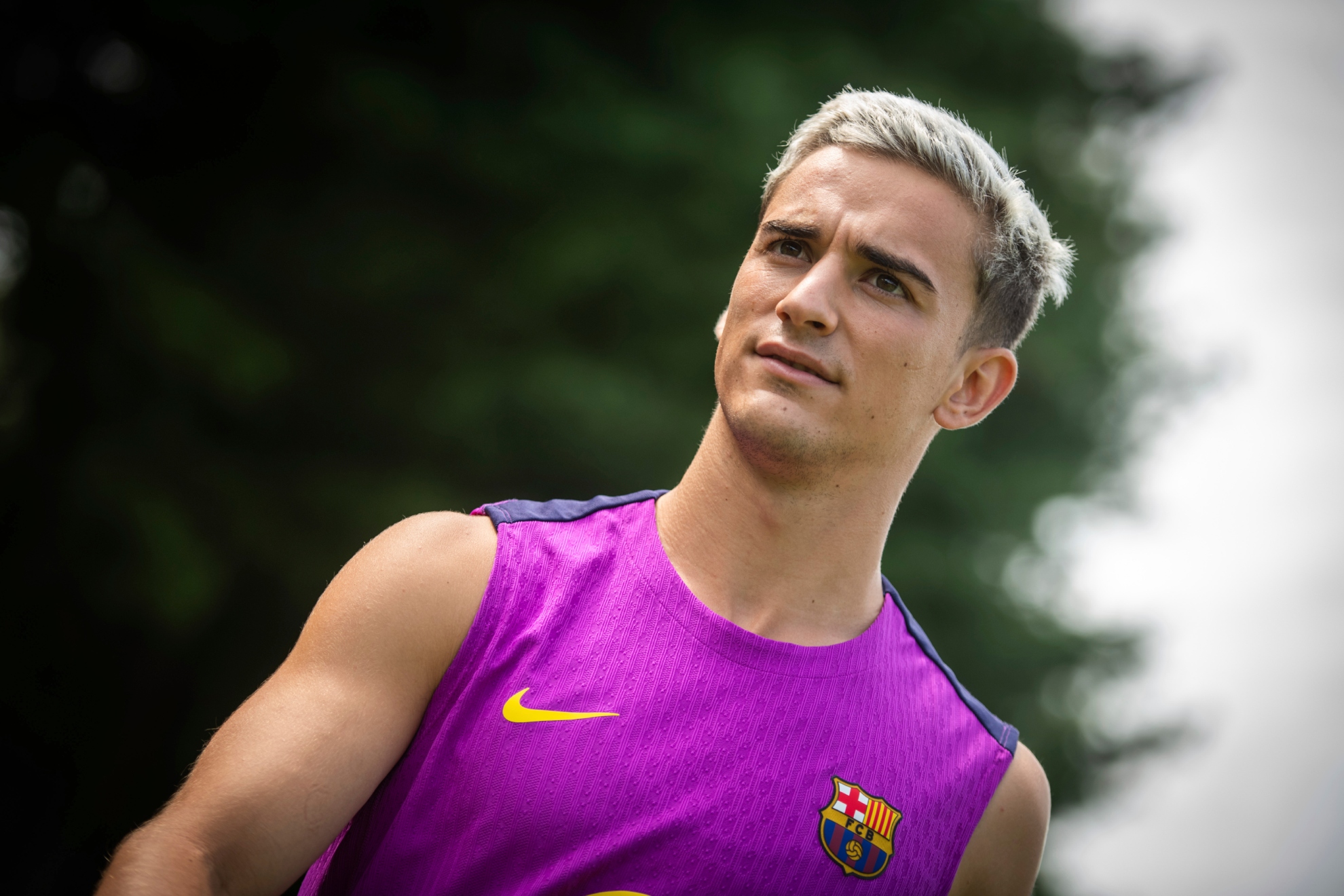 Gavi, jugador del Barcelona.