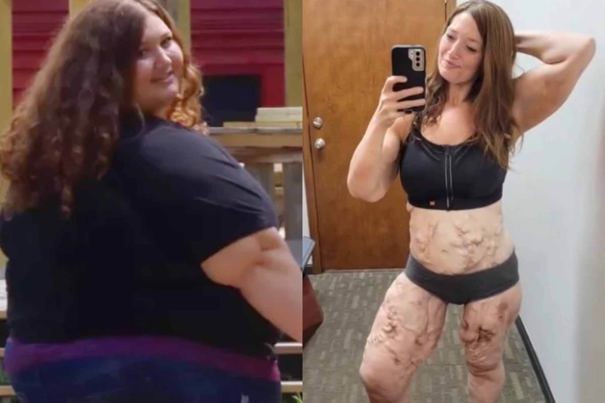 La épica batalla de la influencer fitness Lexi Reed: cómo perdió 140 ...