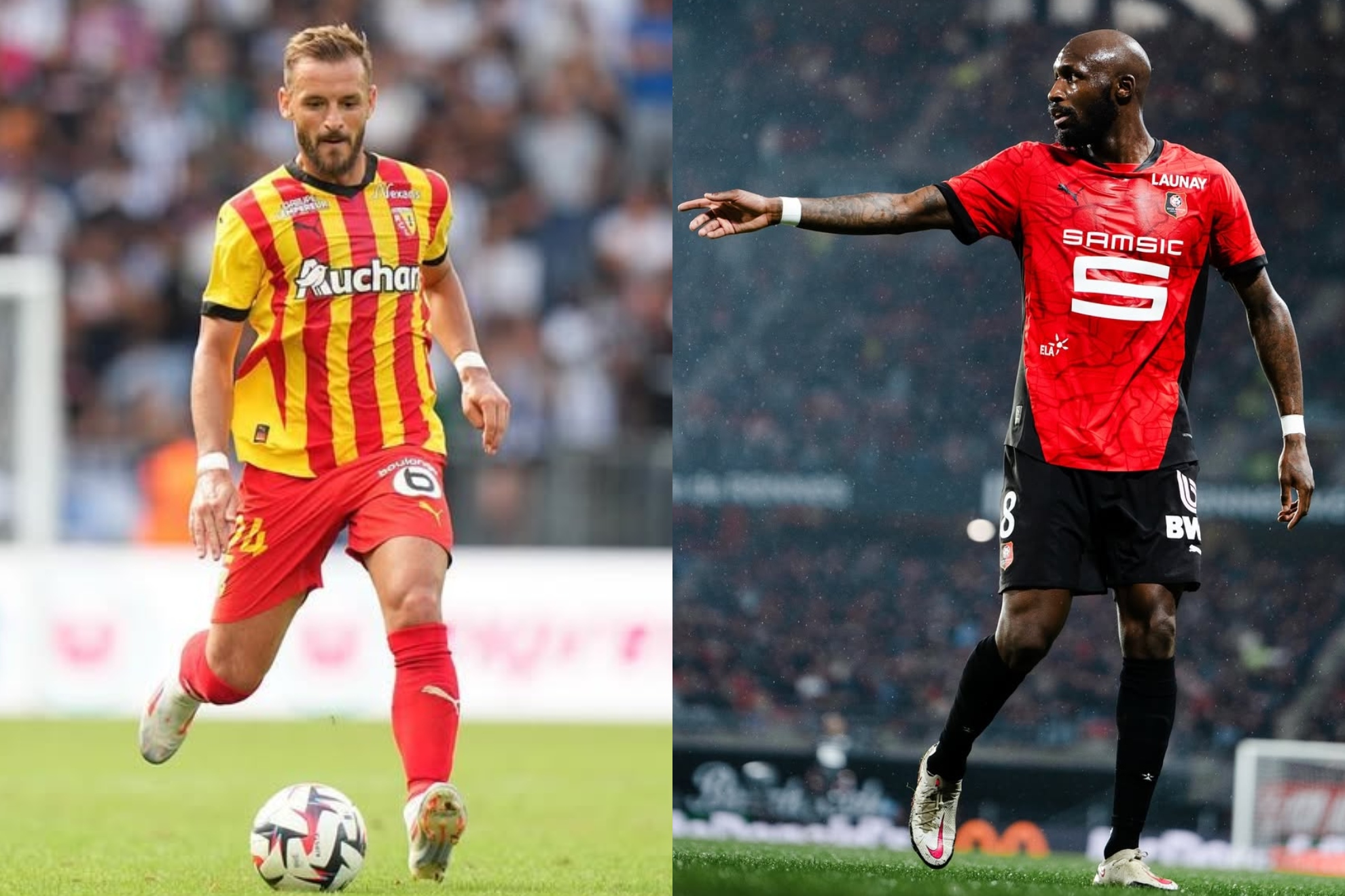 Jonathan Gradit y Seko Fofana.