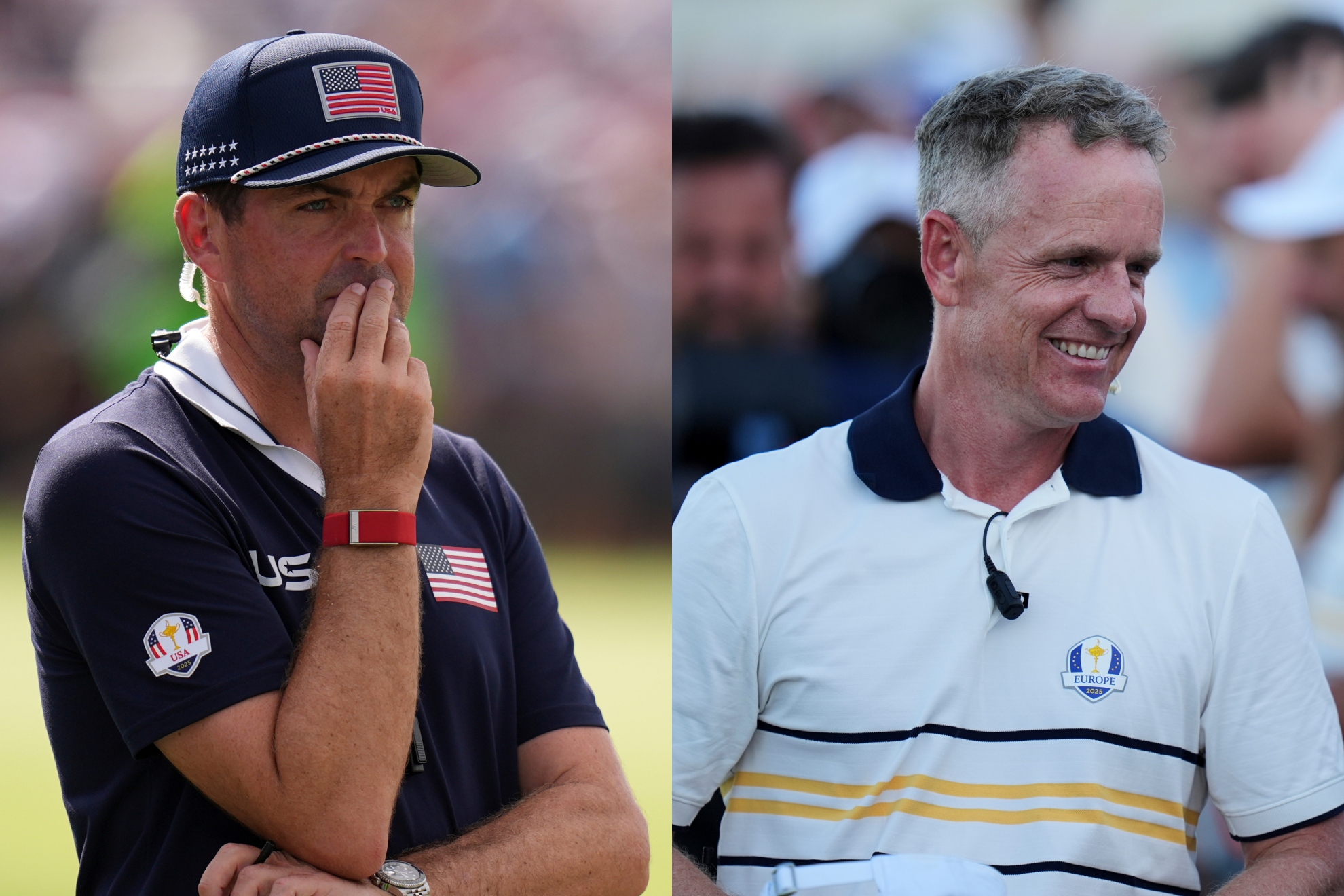 Kegan Bradley y Luke Donald.