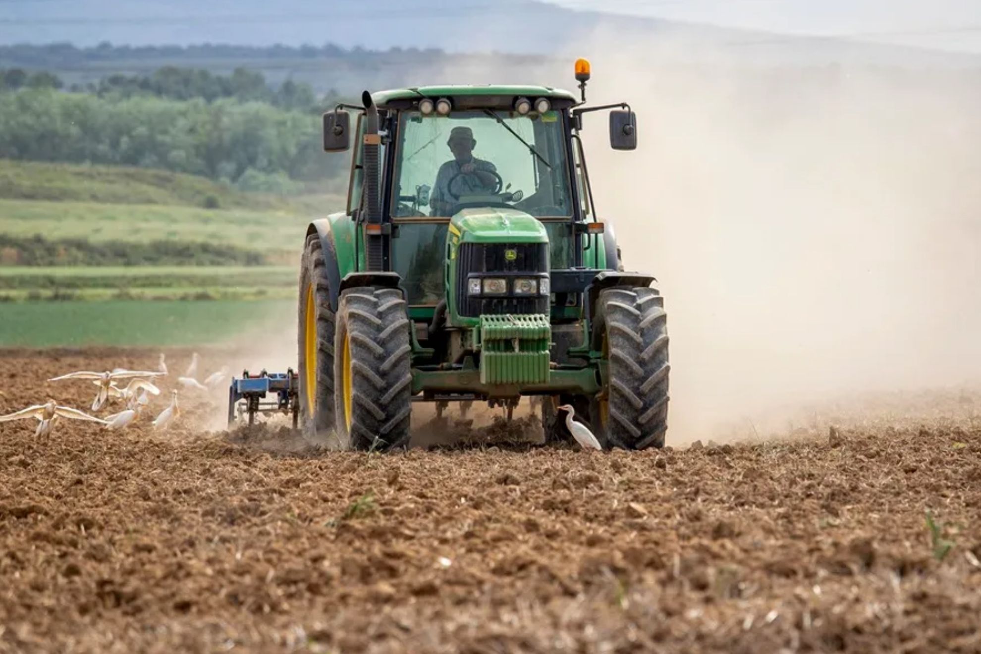 Agricultor enfadado