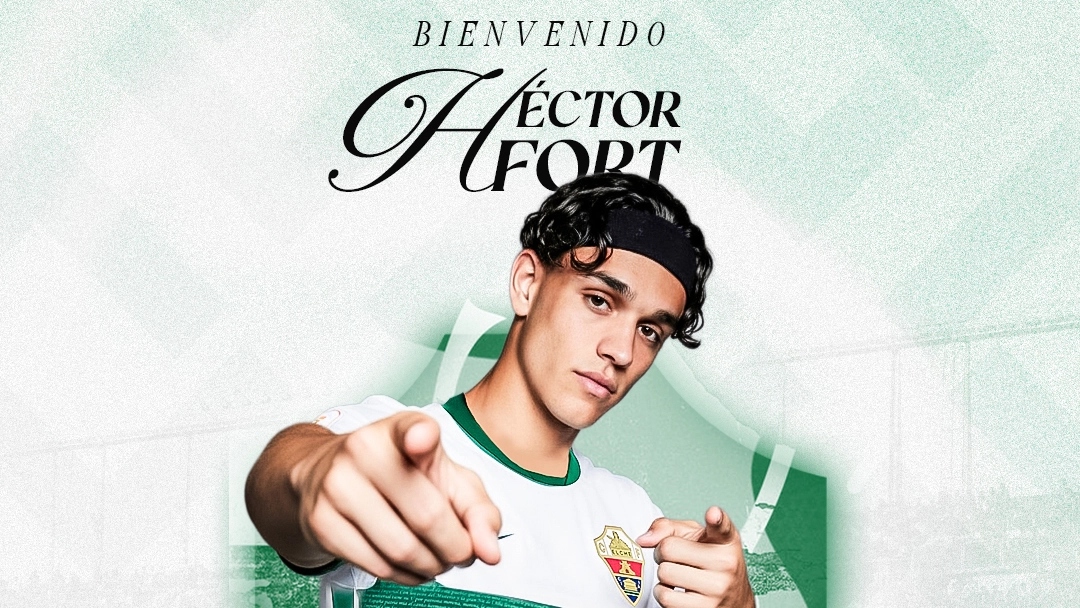 La presentación de Héctor Fort en el Elche