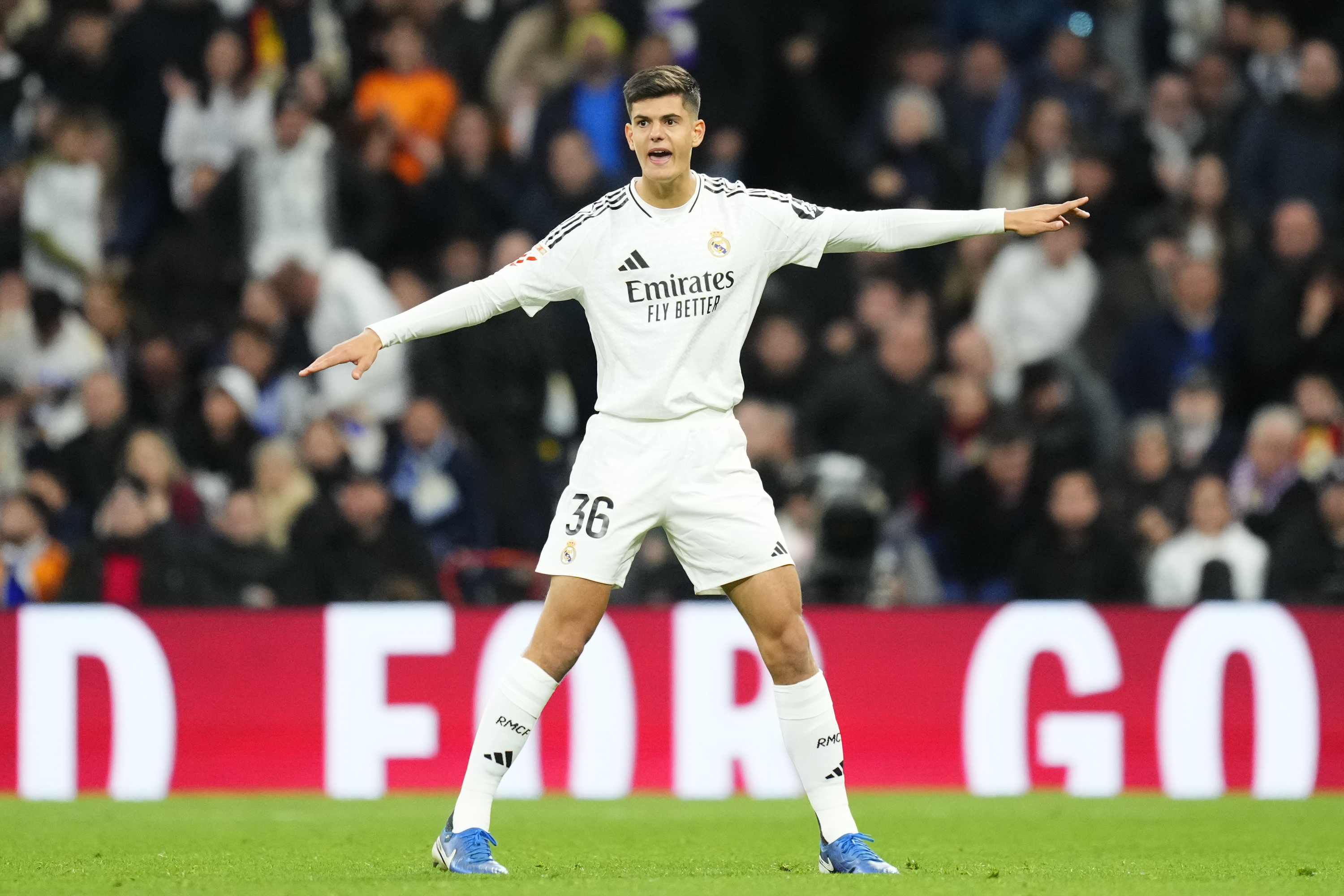 Chema Andrés, en un partido con el Madrid.