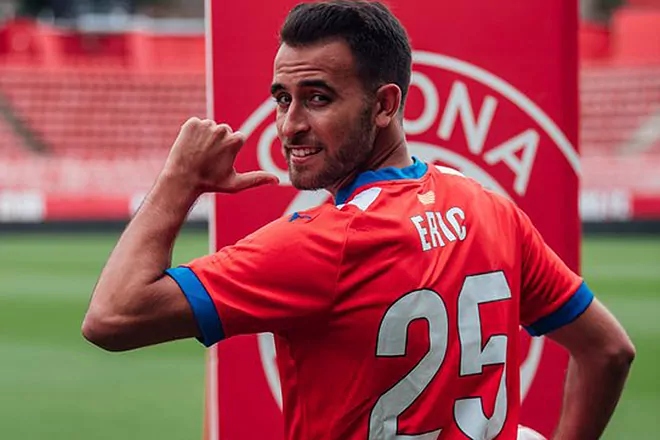 Eric García en el Girona