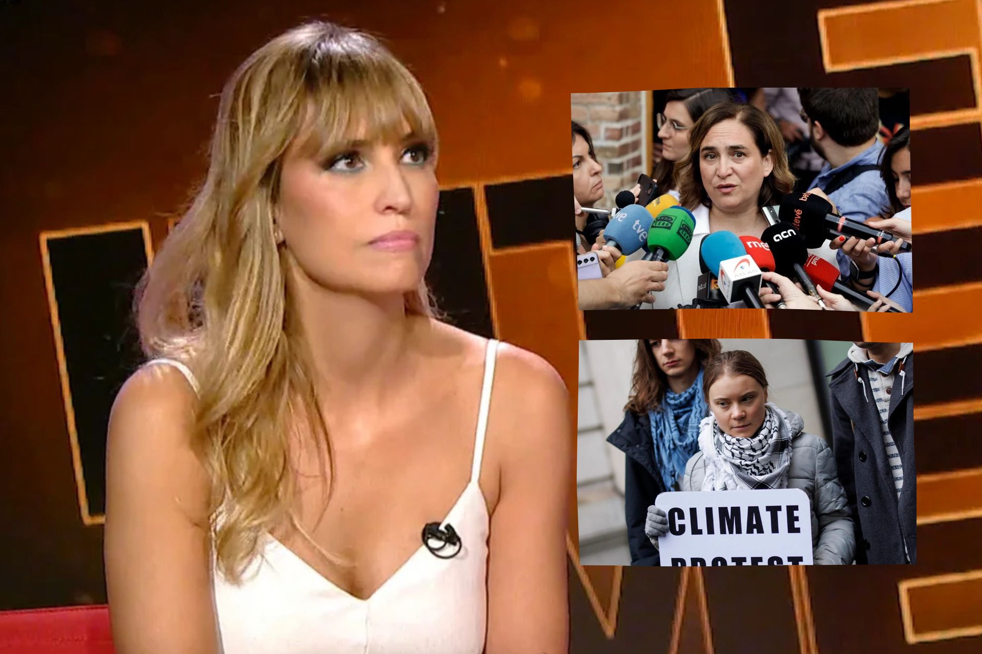 Sandra Sabatés sale en defensa de las mujeres a bordo de la Flotilla