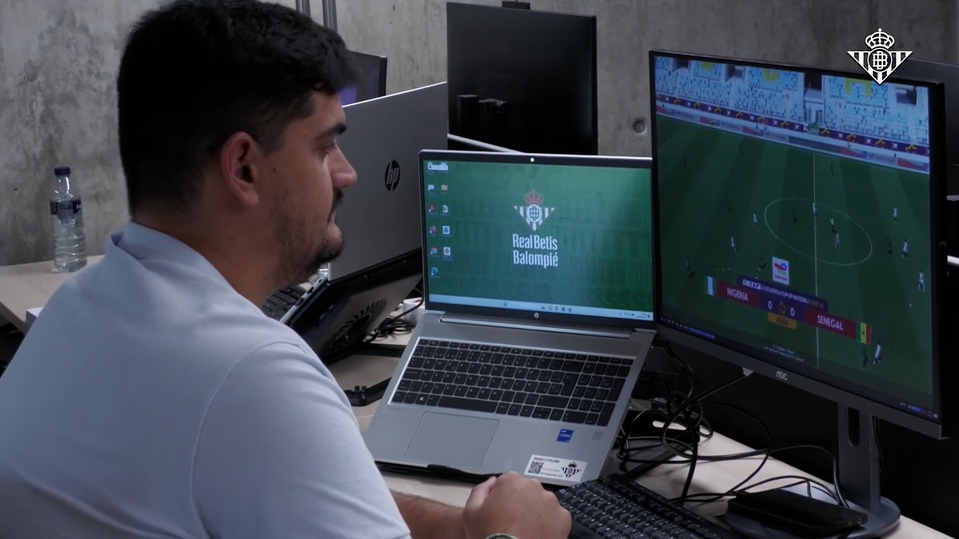 Trabajo de los 'scouts' del Betis