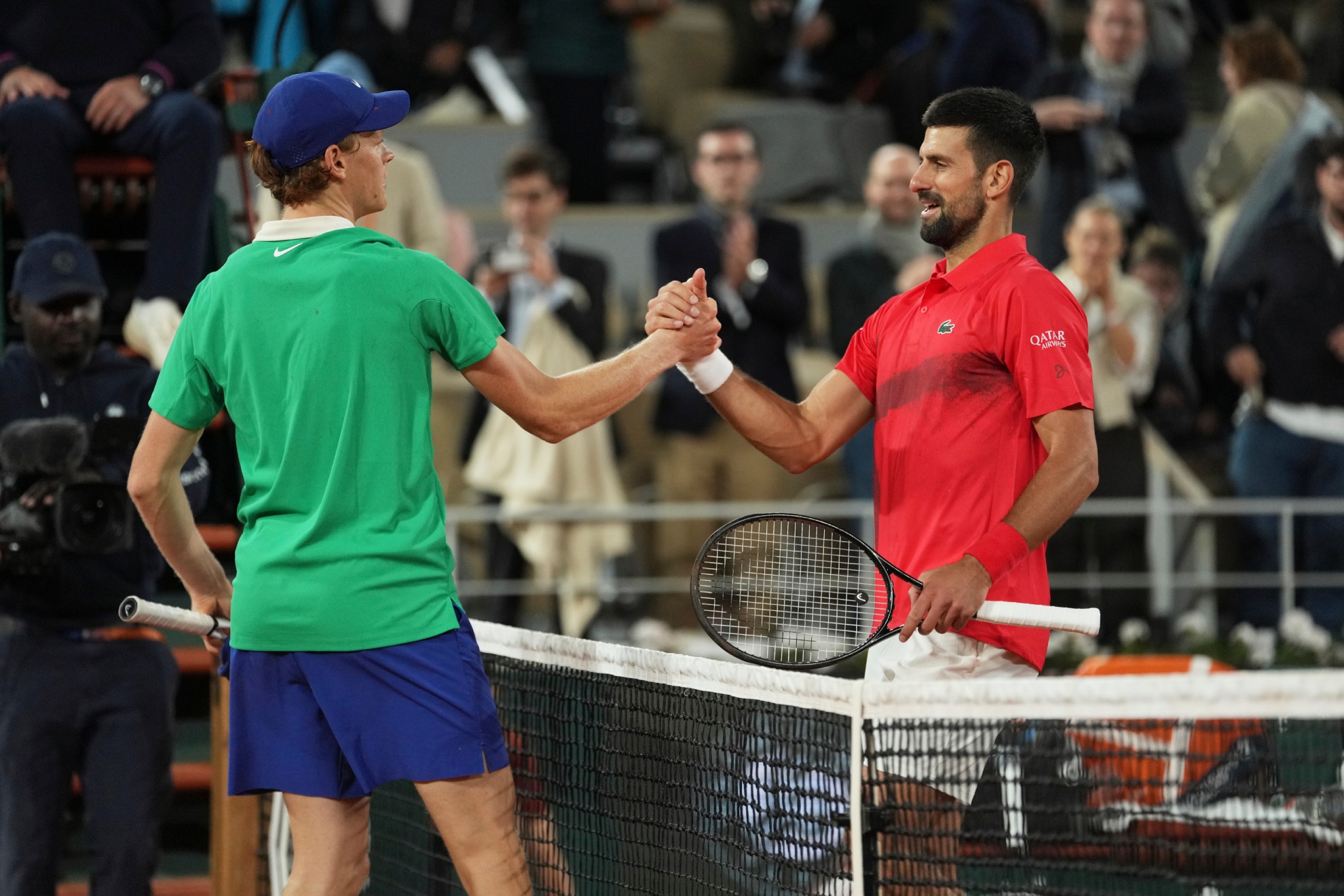 Sinner y Djokovic ya se vieron las caras en las semis de Roland Garros.