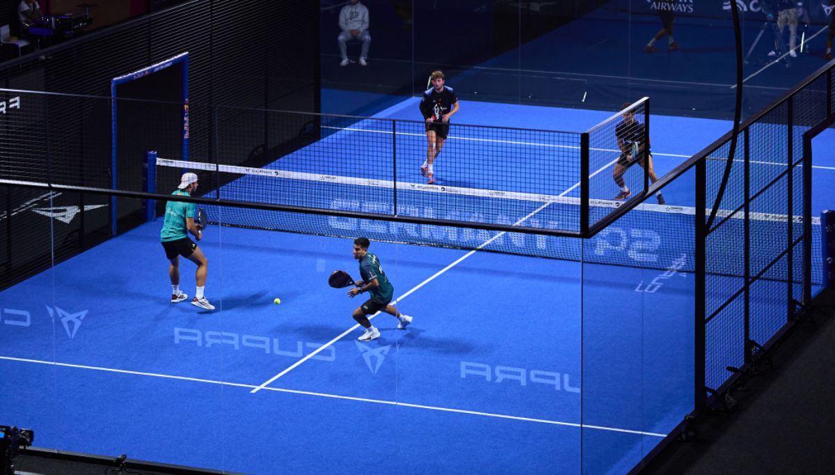 Partido de Premier Padel en Alemania.