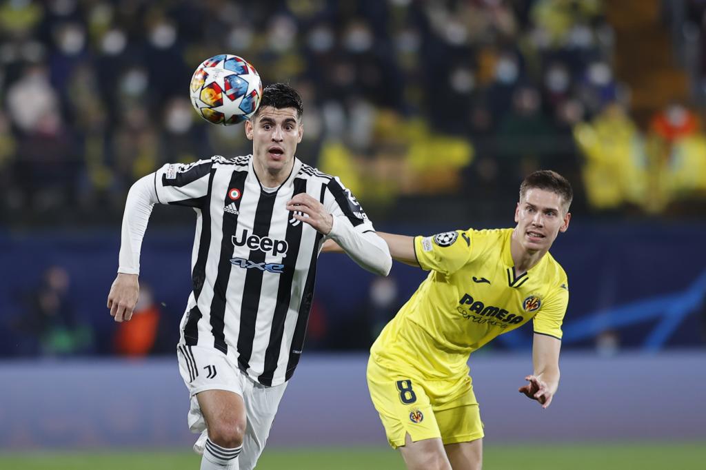 PARTIDO DE CHAMPIONS ENTRE VILLARREAL  Y JUVENTUS 