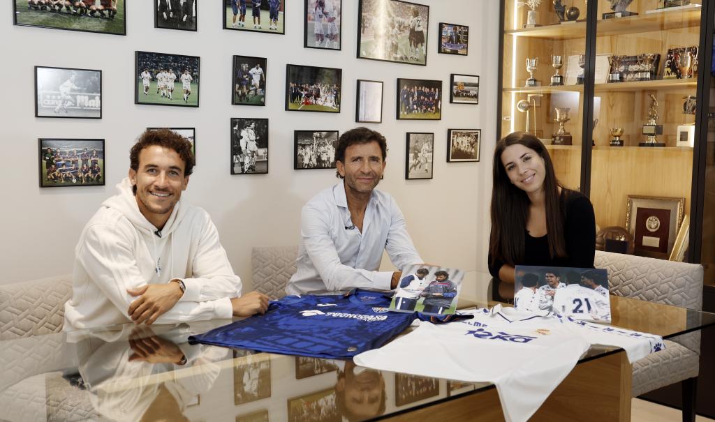 Entrevista con Luis Milla padre e hijo en su casa