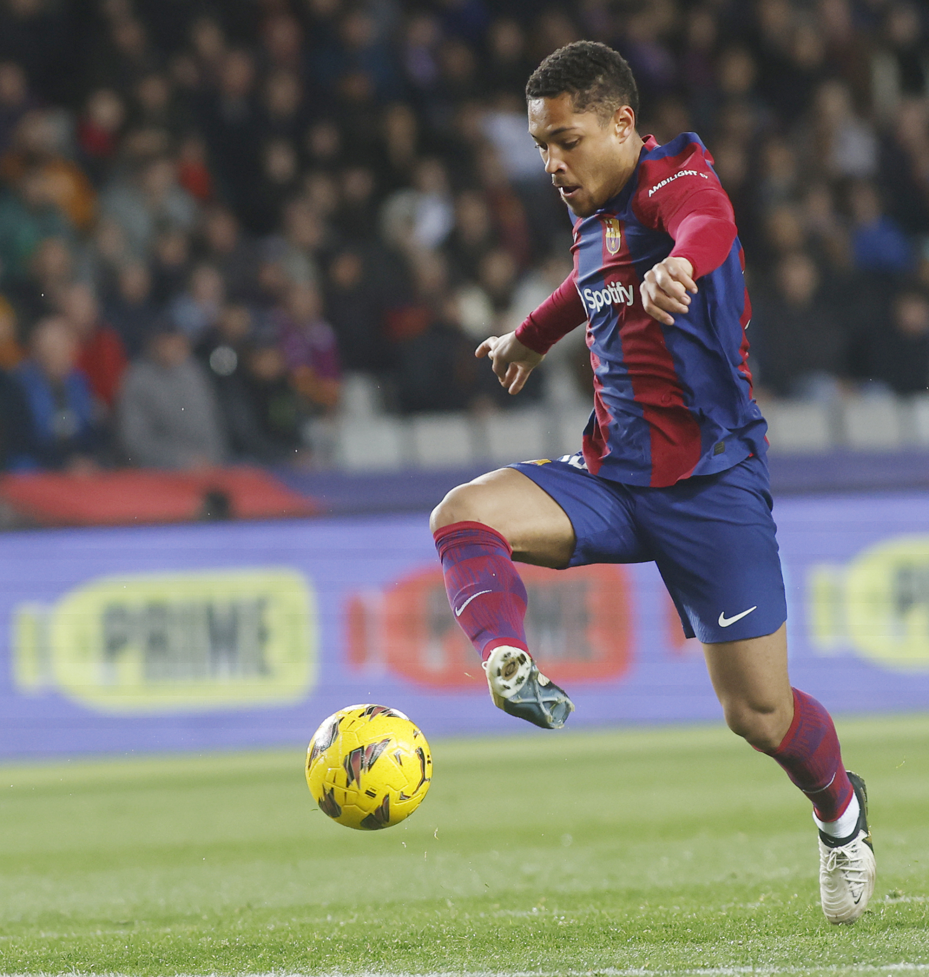 Vitor Roque, en su etapa como jugador del Barcelona.