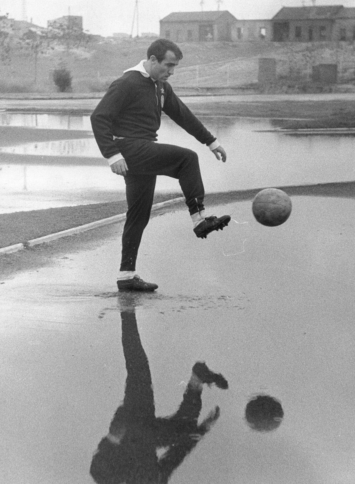 Luis del Sol, entrenándose con la Juventus.