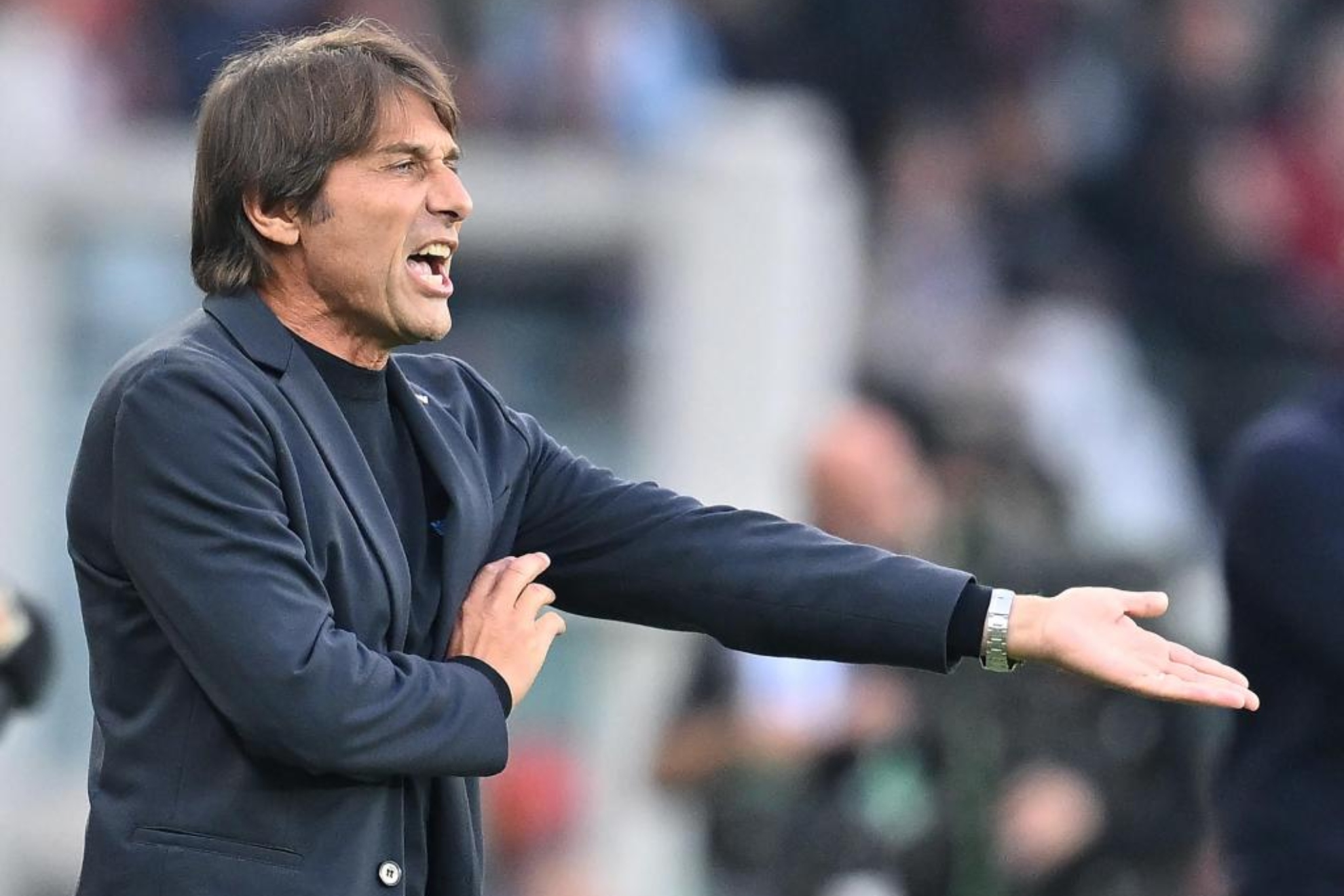Antonio Conte gesticula ante el Torino. EFE