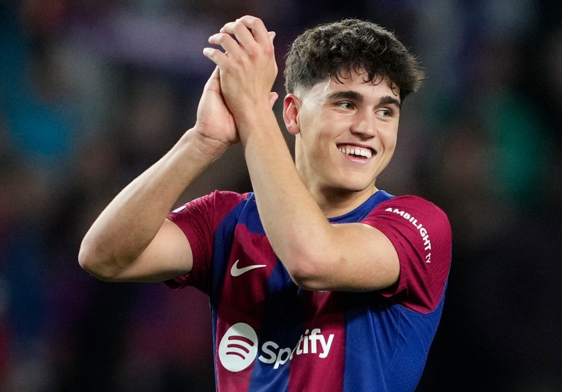 Pau Cubarsí, jugador del Barcelona.