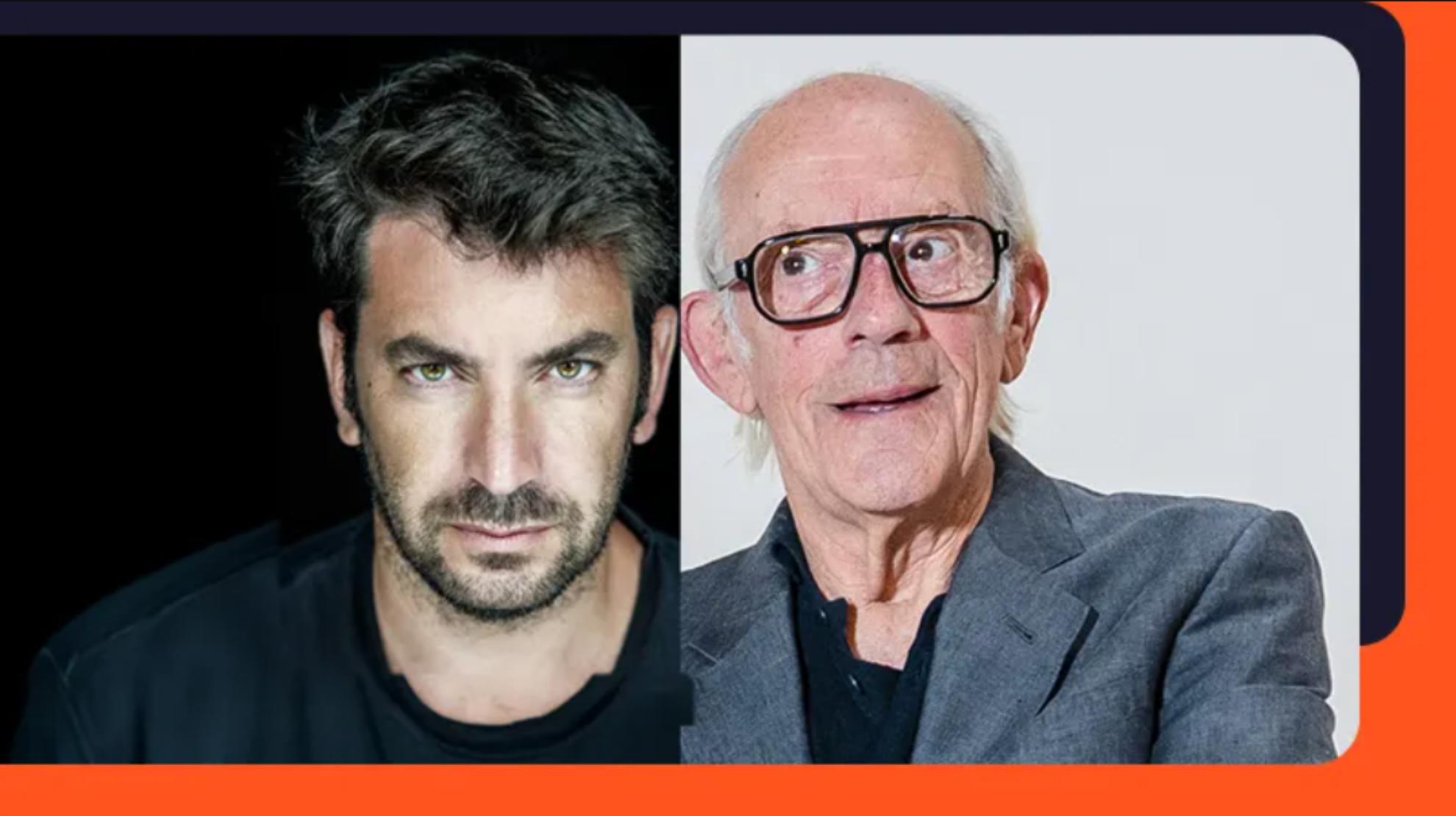 Arturo Valls y Christopher Lloyd.