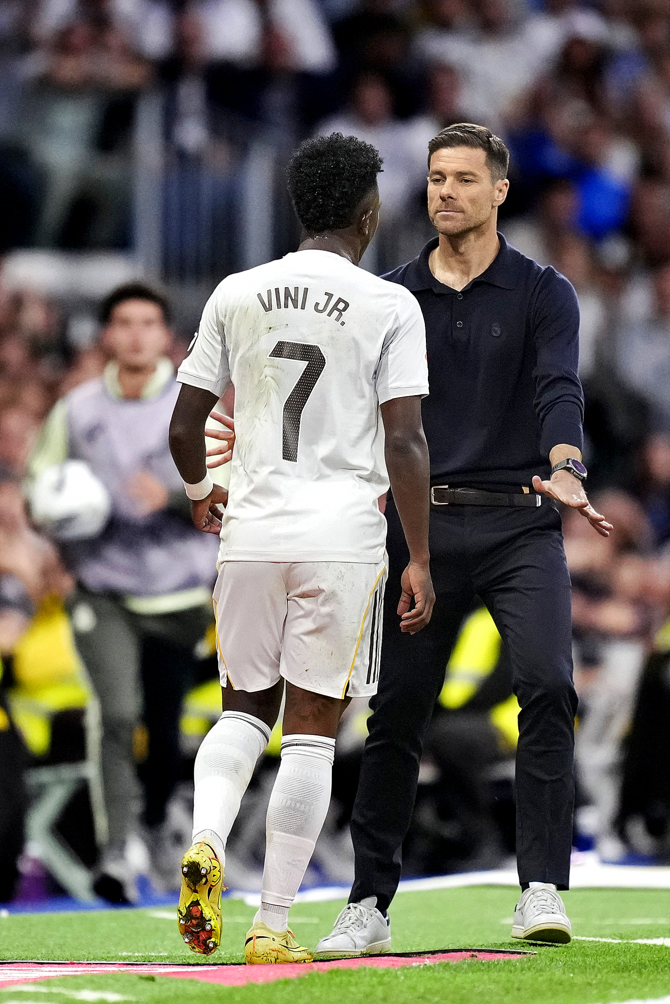 Álvaro Benito: "Yo no creo que Vinicius esté retando a Xabi Alonso"