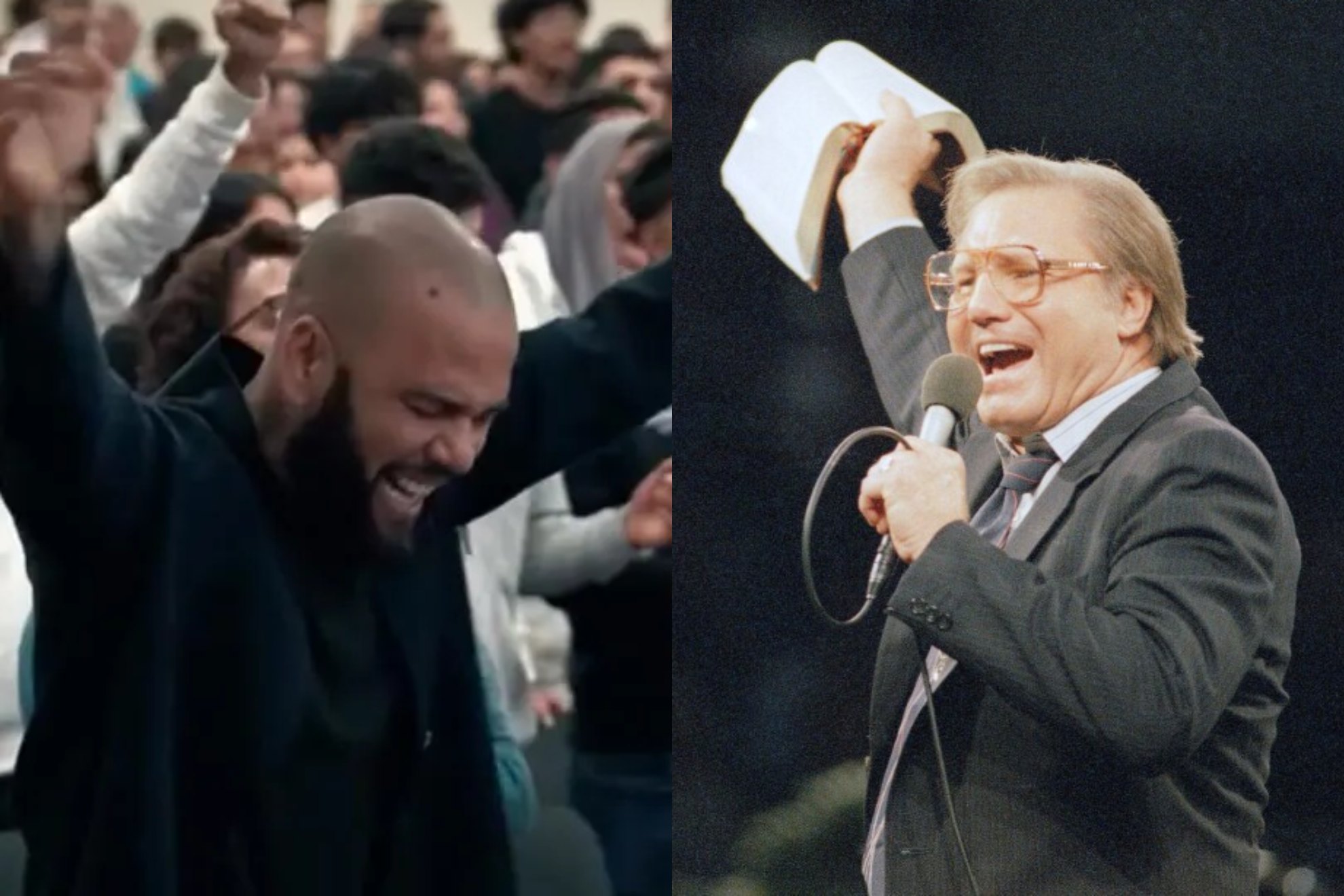 Dani Alves y Jimmy Swaggart