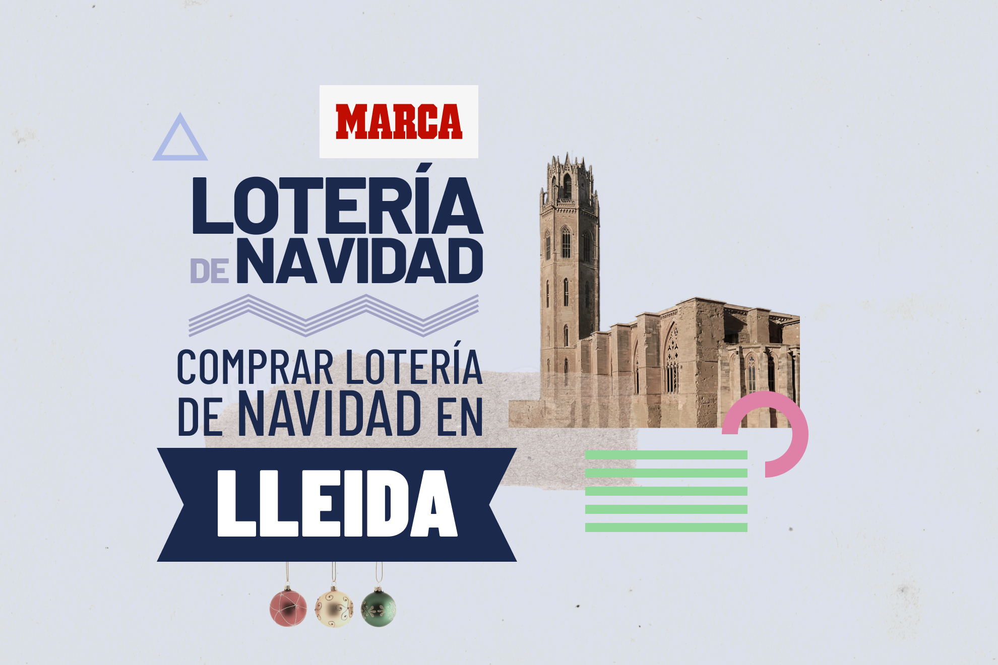 Compra Lotería de Navidad en Lleida