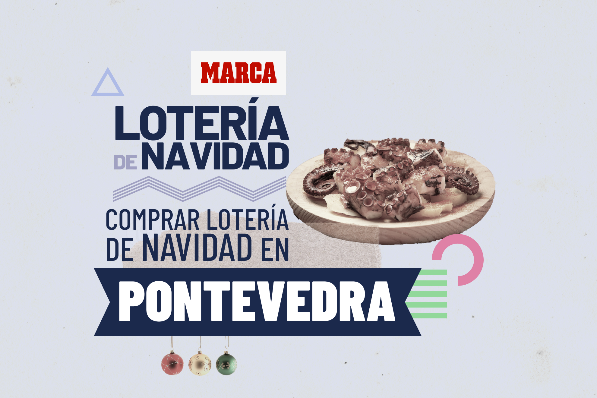 Compra Lotería de Navidad en Pontevedra