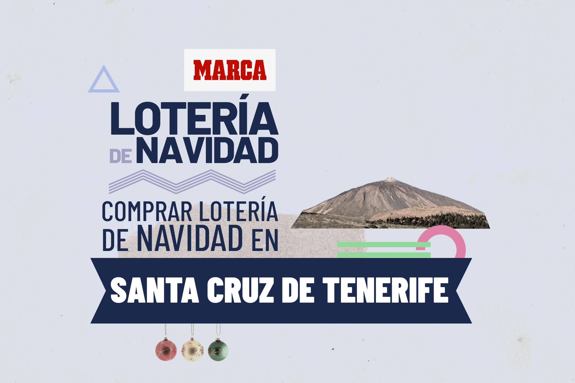 Compra Lotería de Navidad en Tenerife