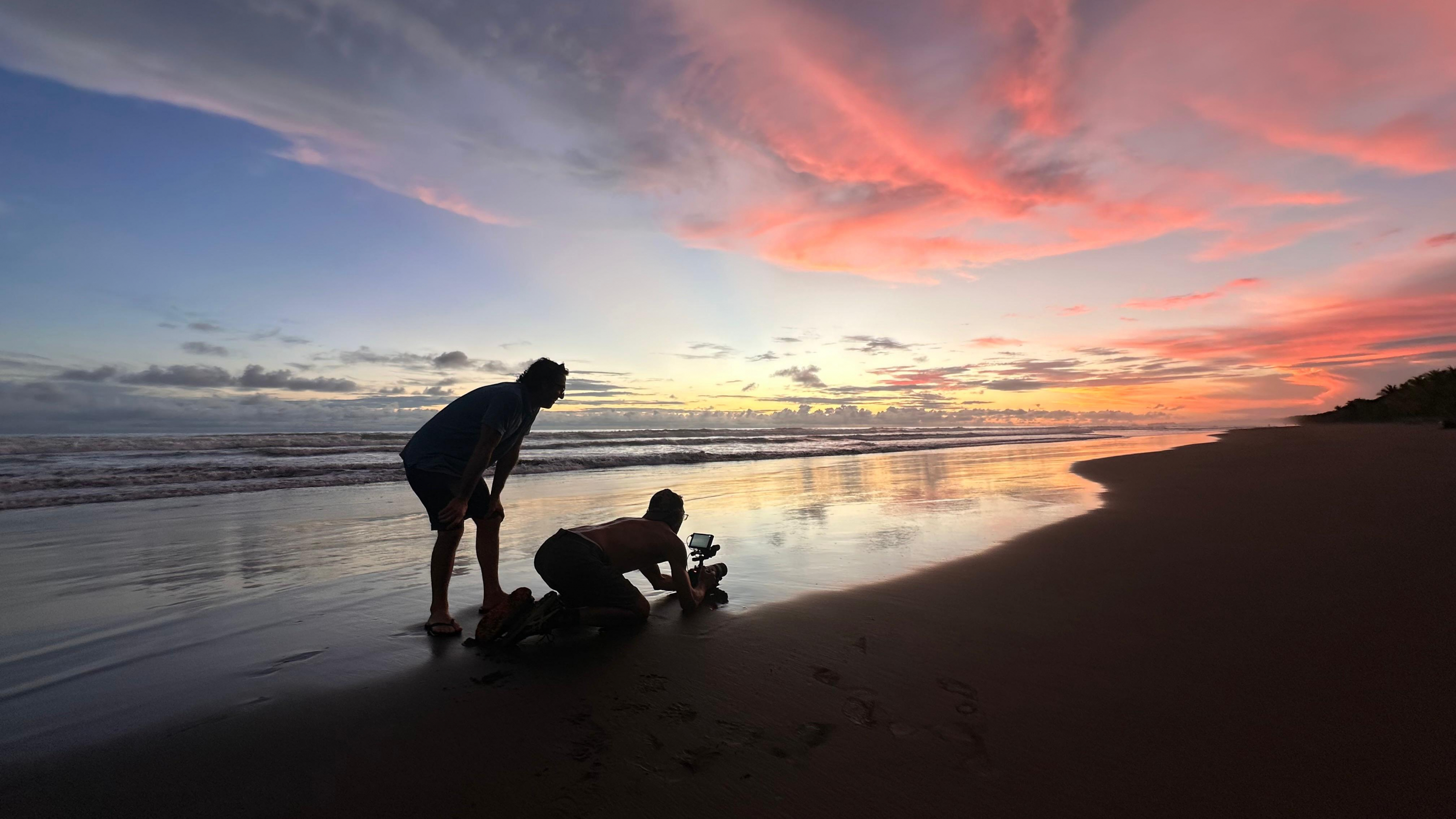 Una imagen de la grabación.