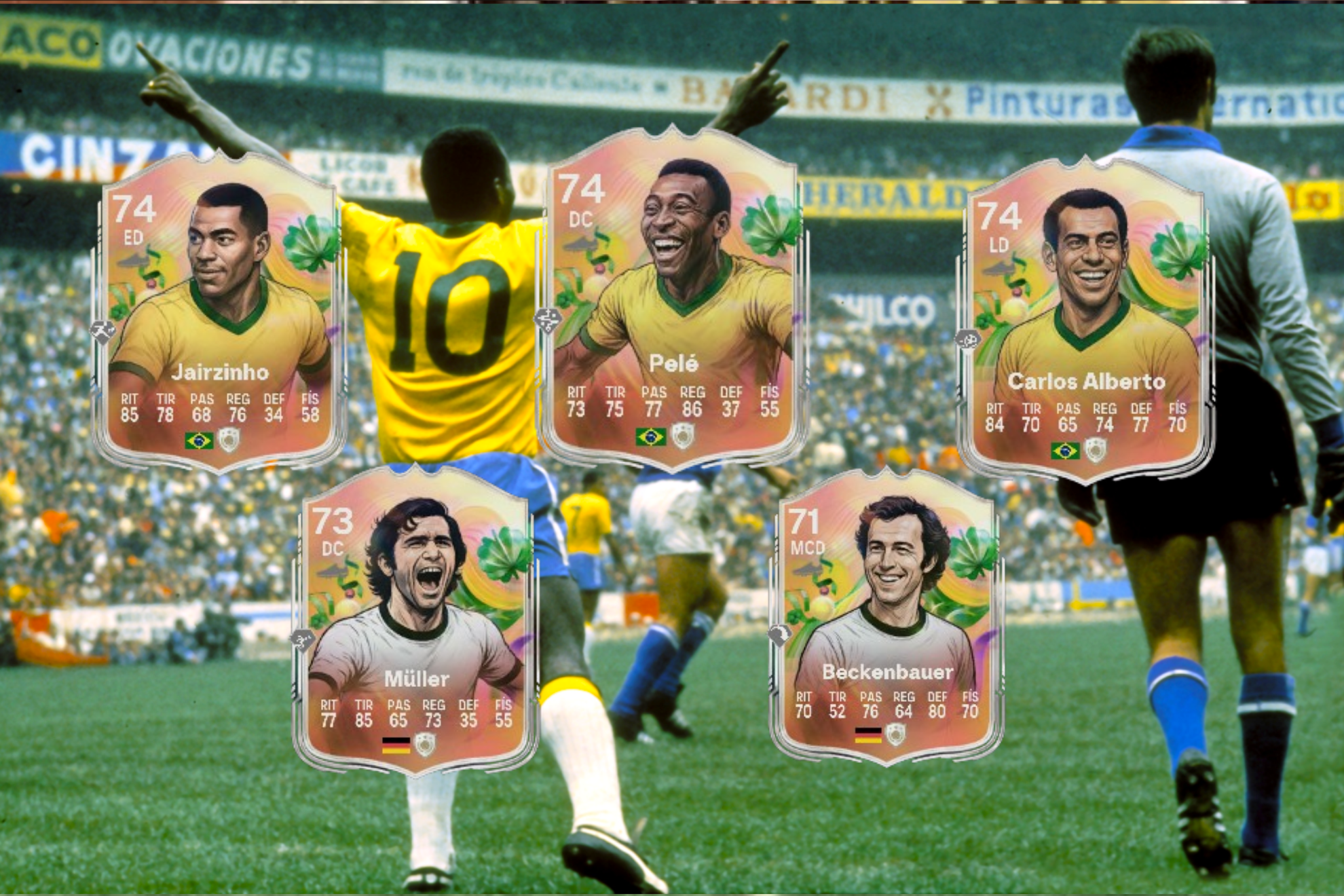 Las leyendas de la segunda temporada de World Tour en FC 26