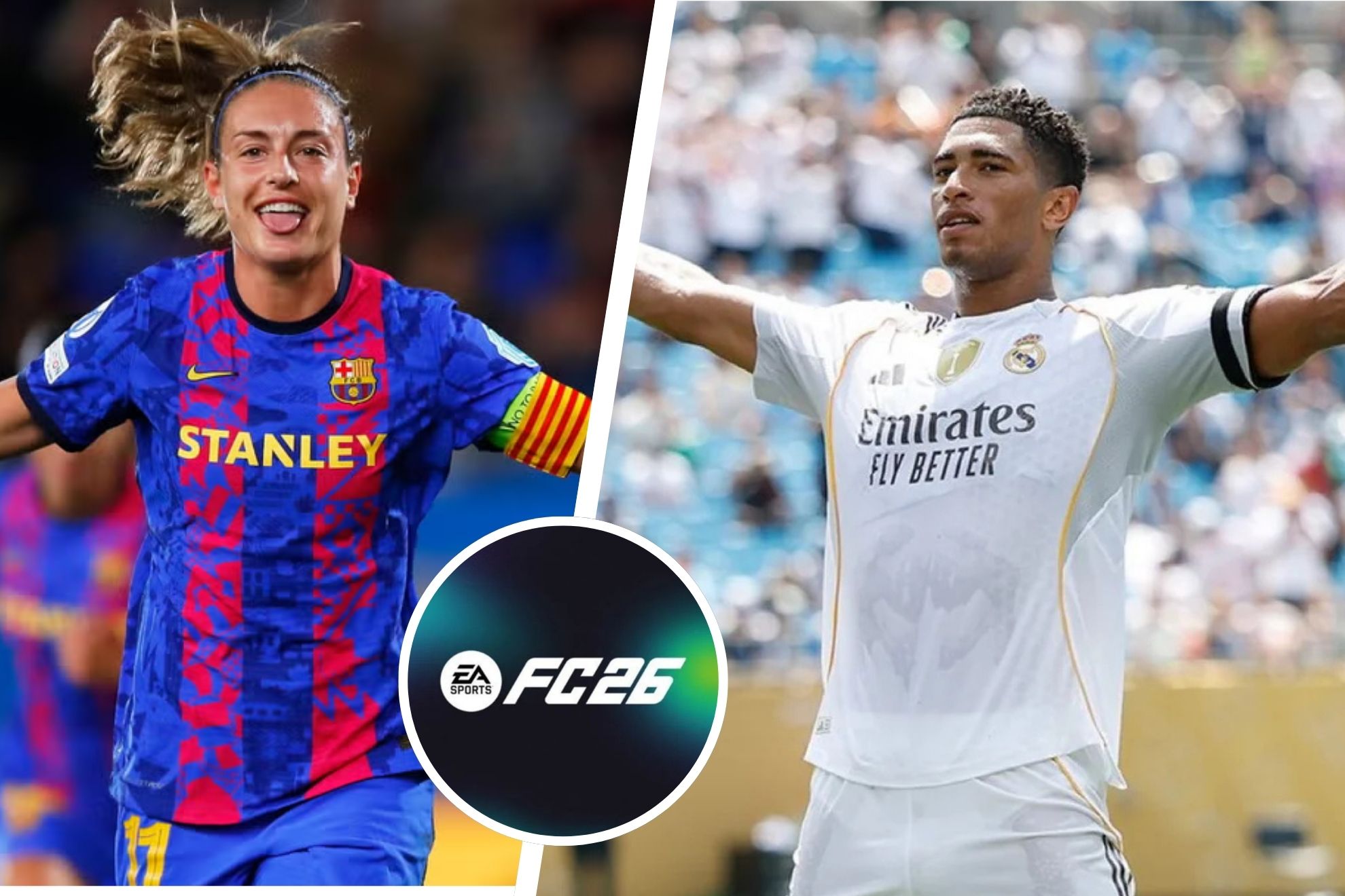 Alexia Putellas y Jude Bellingham