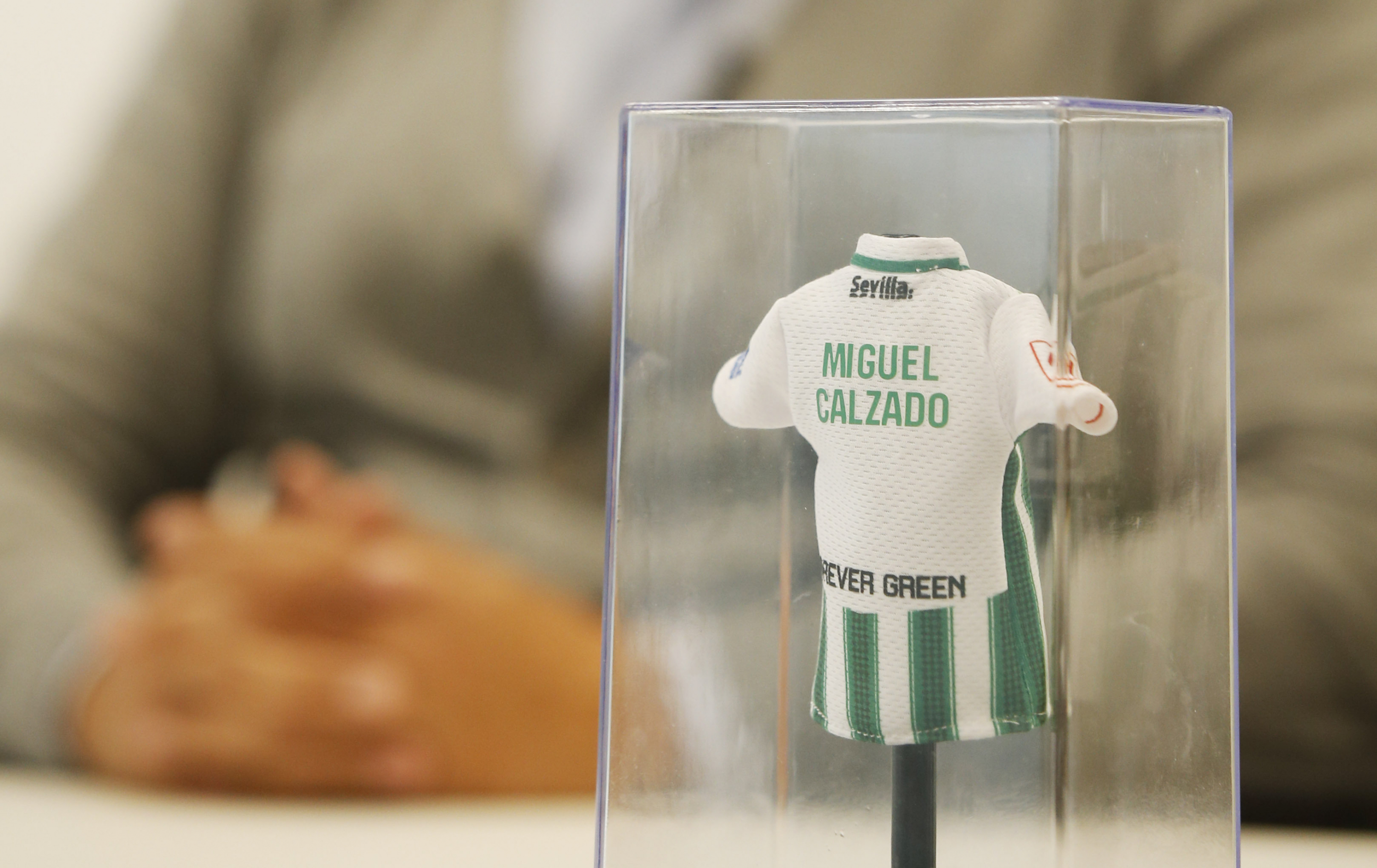 Detalle en el despacho de Miguel Calzado