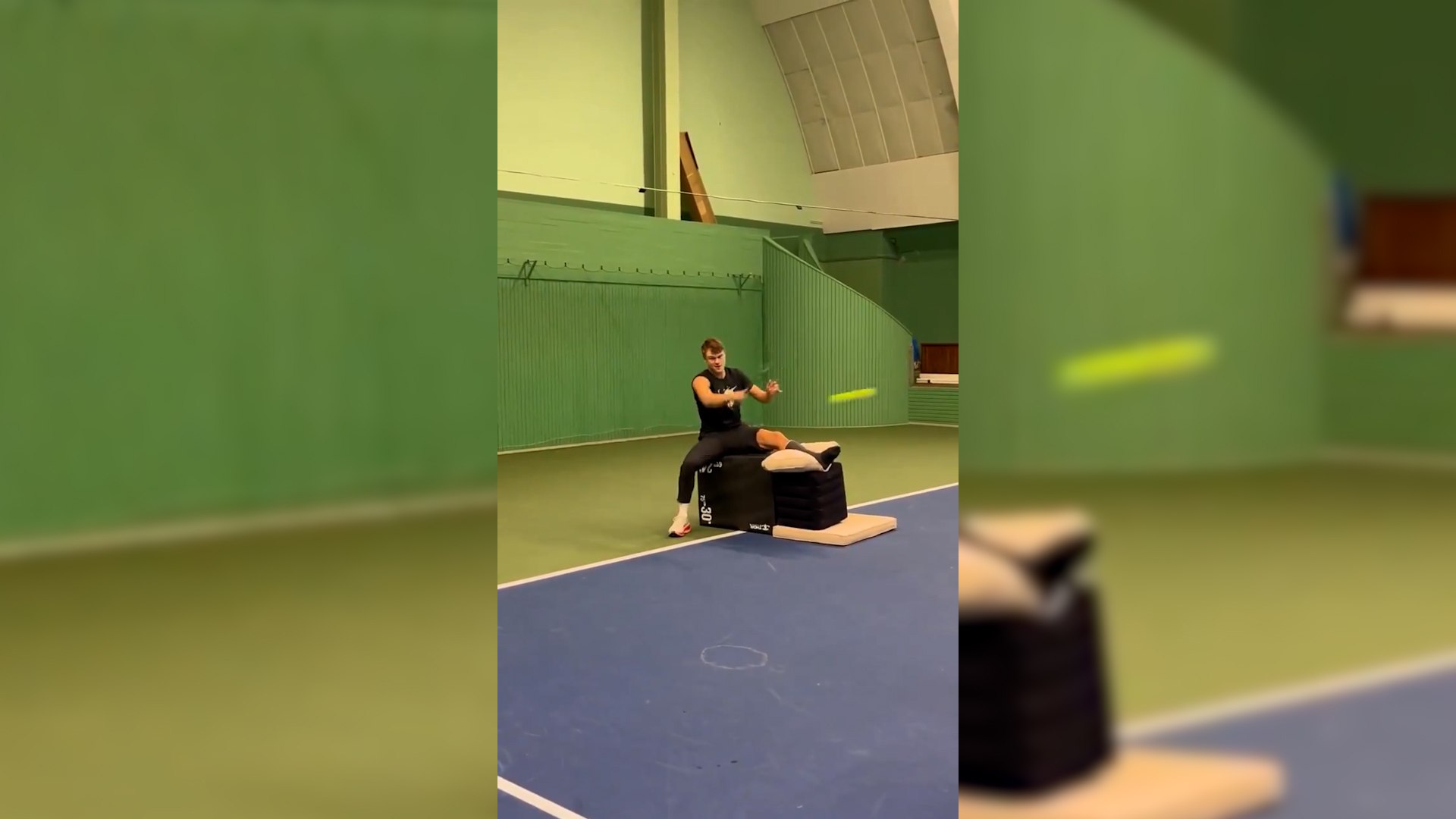 Rune ya entrena después de la operación en el tendón de Aquiles