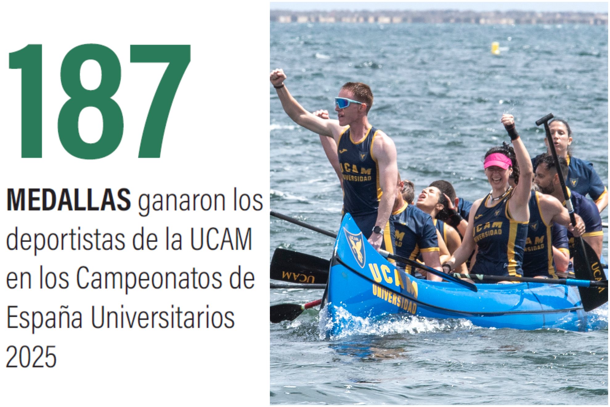 Impresionante dato de las medallas conseguidas